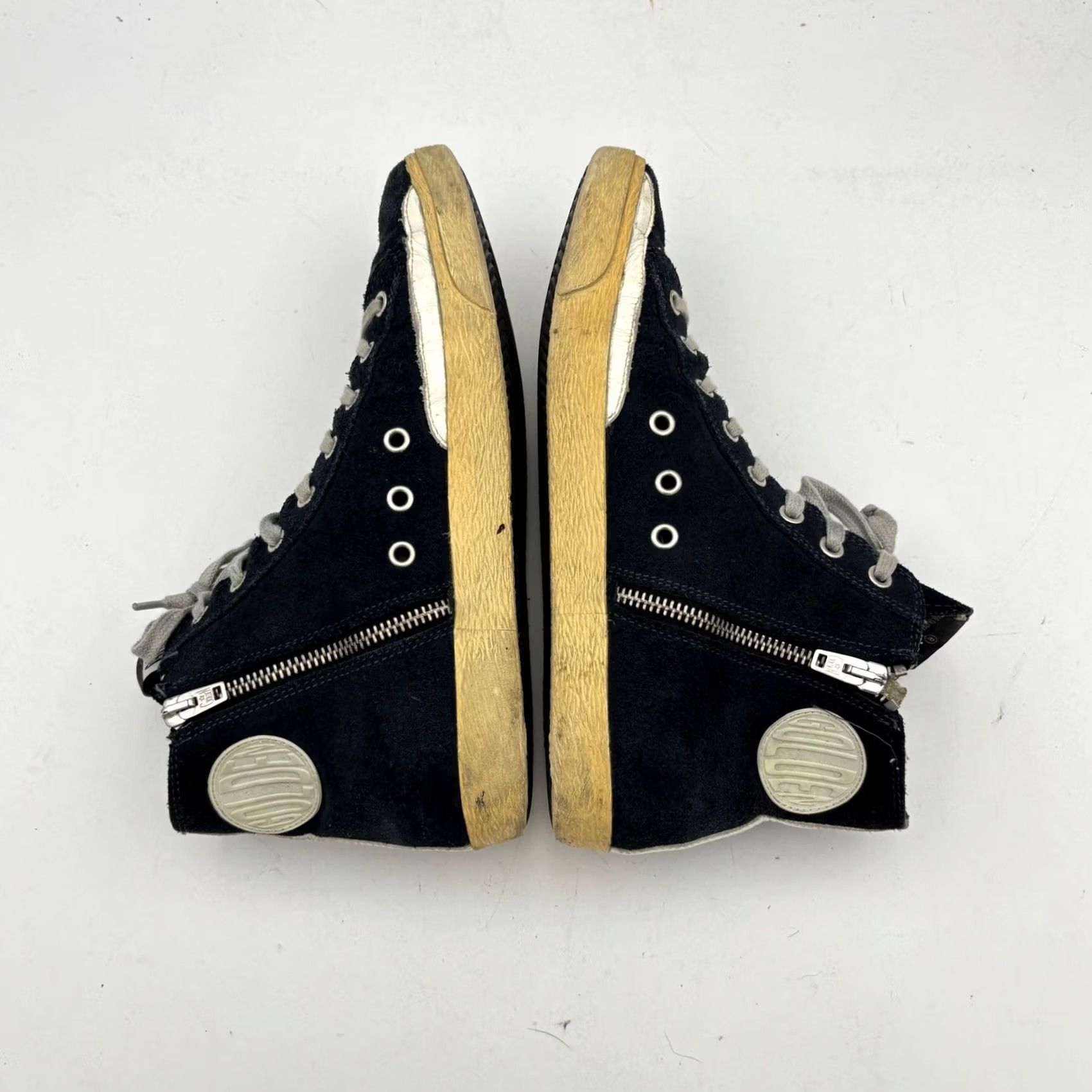 Golden Goose Golden Goose Francy Hi Top Skate Suede Sneakers Shoes Women's 40 US 10 Size L / US 10 / IT 46 - 7 Thumbnail