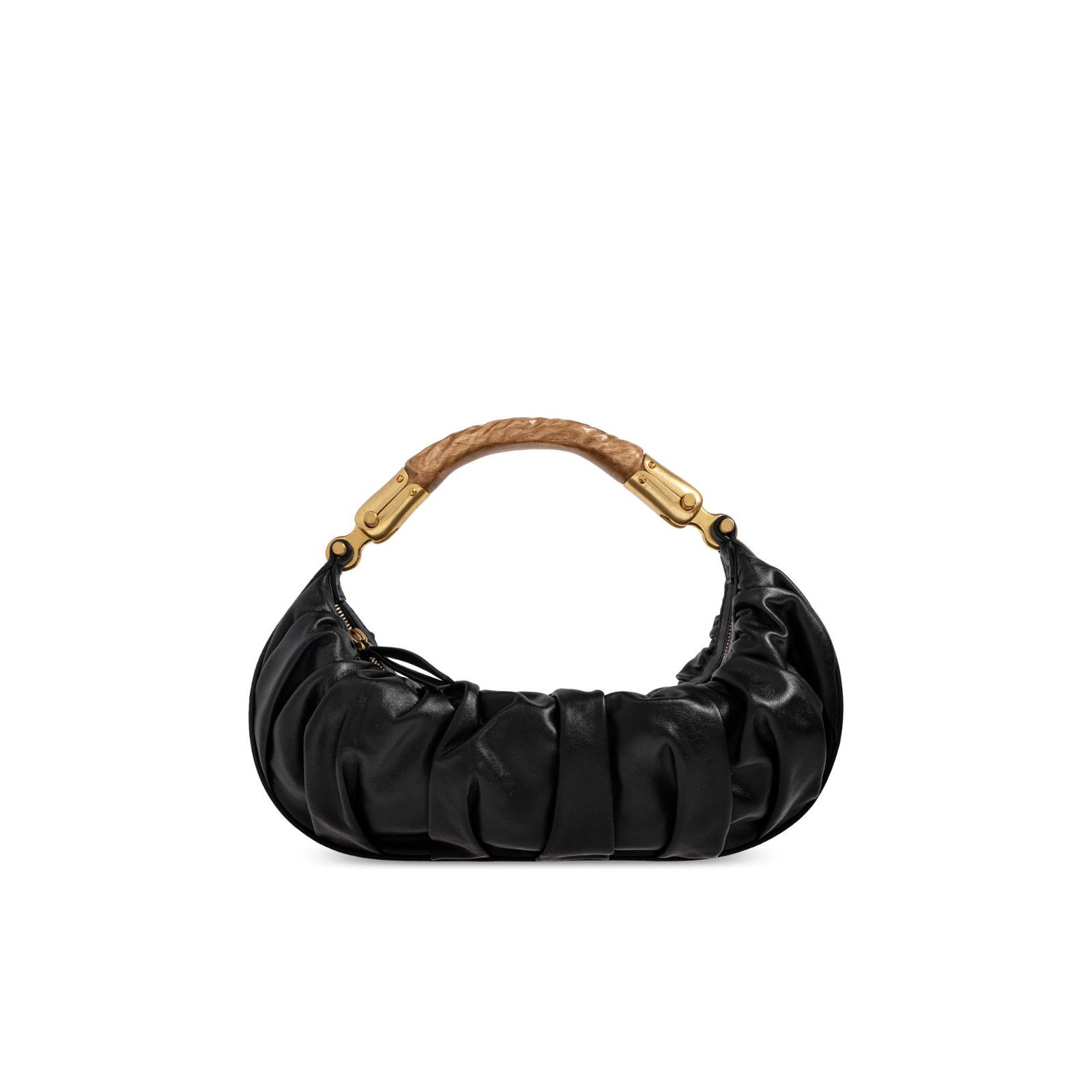 Balmain BALMAIN Ebene Medium $2695 Black Top Handle Bag New & Authen Size ONE SIZE - 1 Thumbnail