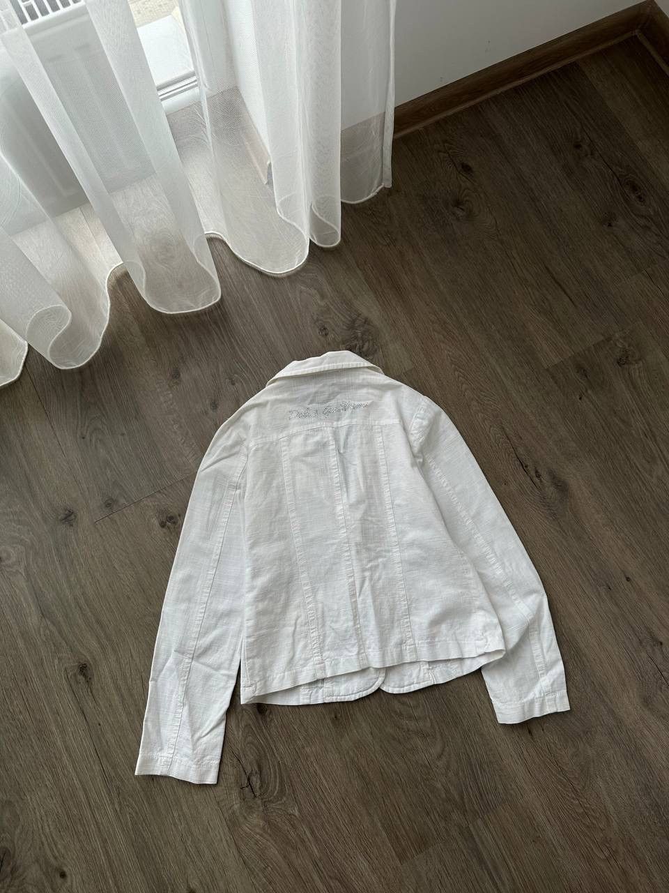 Dolce & Gabbana × Vintage Vintage Dolce&Gabbana White Blazer Jacket Size S / US 4 / IT 40 - 13 Thumbnail