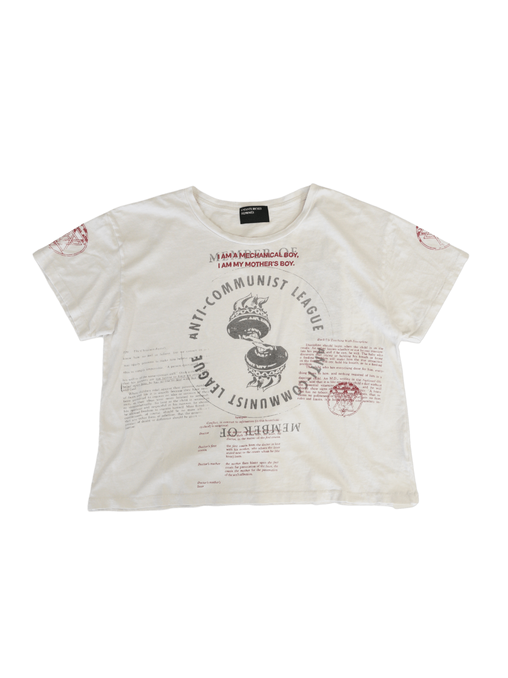Enfants Riches Deprimes ERD Anti-Communist League Maxfield Tee Size US L / EU 52-54 / 3 - 1 Thumbnail