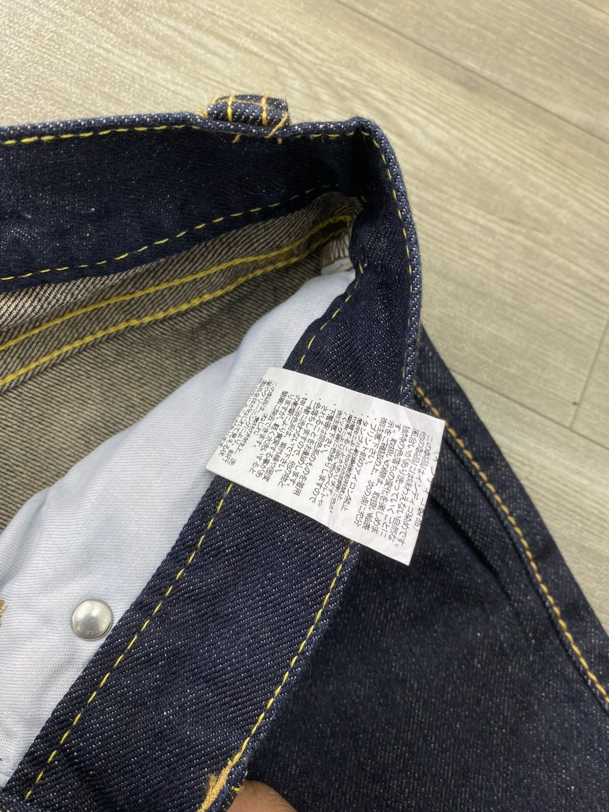 Hysteric Glamour Vintage CoandLu Japan Evisu Style Printed Selvedge Jeans Y2K Size US 34 / EU 50 - 13 Thumbnail