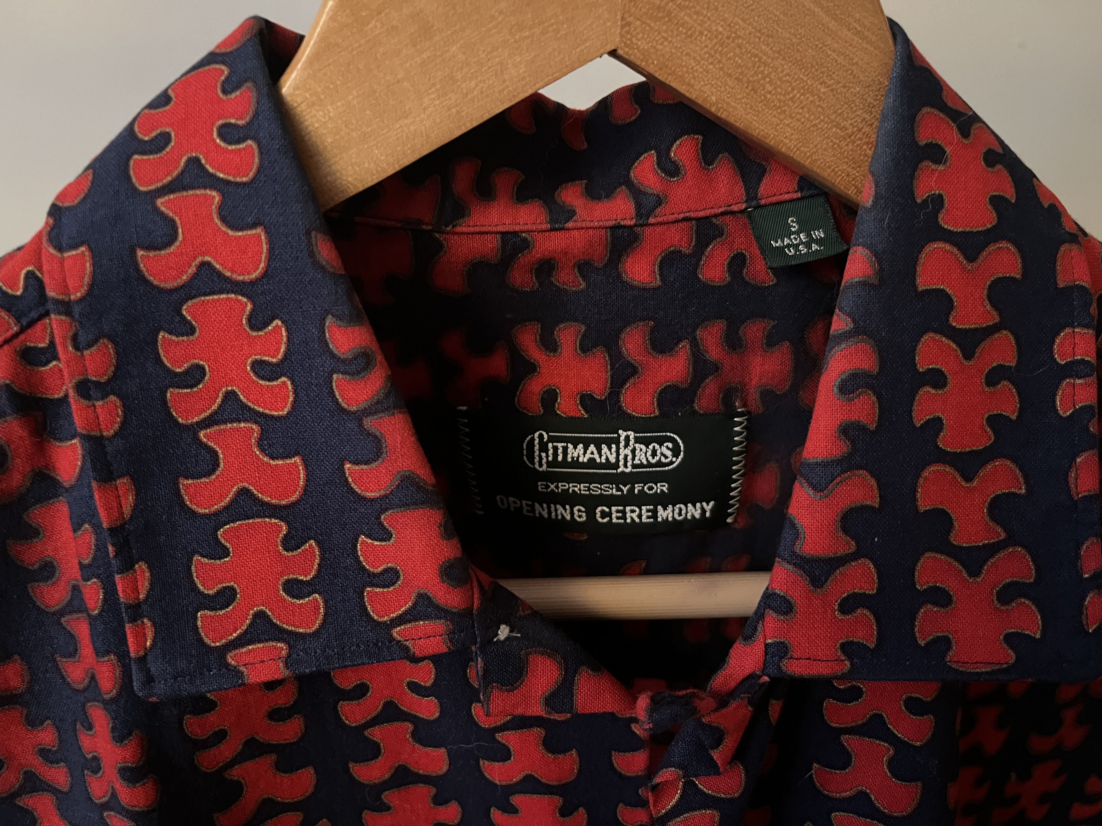 Gitman Bros. Gitman Bros x Opening Ceremony short-sleeve button-down, S Size US S / EU 44-46 / 1 - 2 Thumbnail