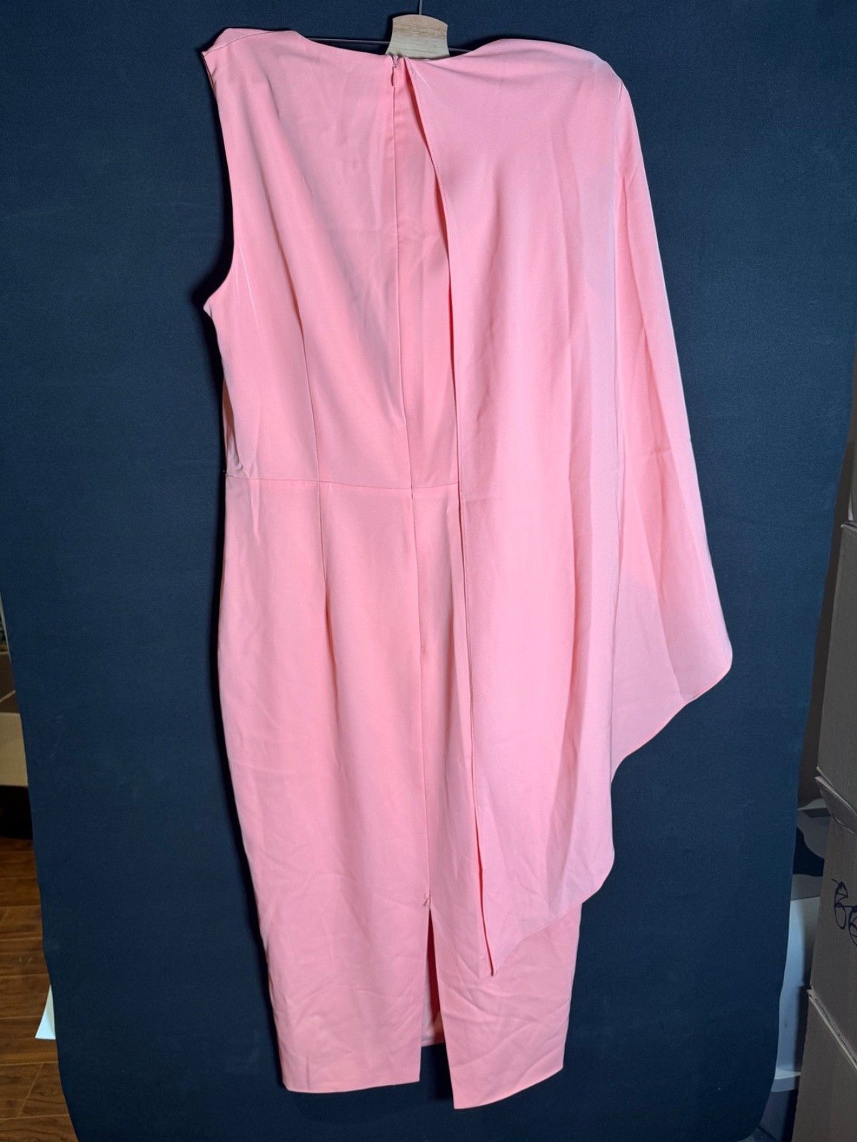 Other Lavish Alice Pink Asymmetrical Sleeveless Dress Sz 8 Size M / US 6-8 / IT 42-44 - 2 Thumbnail