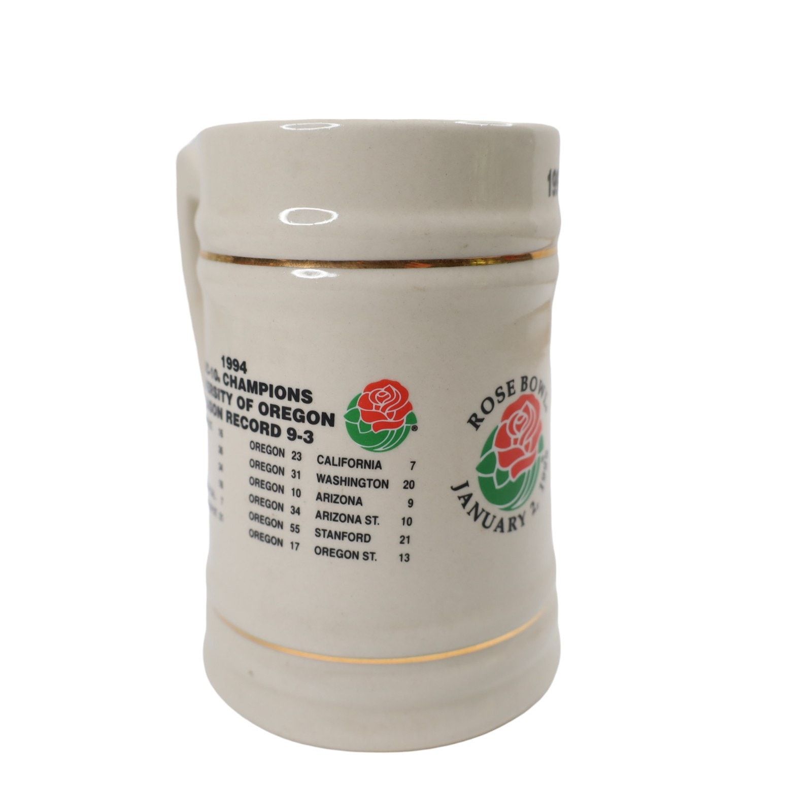 NCAA × Vintage Vintage University of Oregon Ducks Rose Bowl Beer Stein Size ONE SIZE - 3 Thumbnail