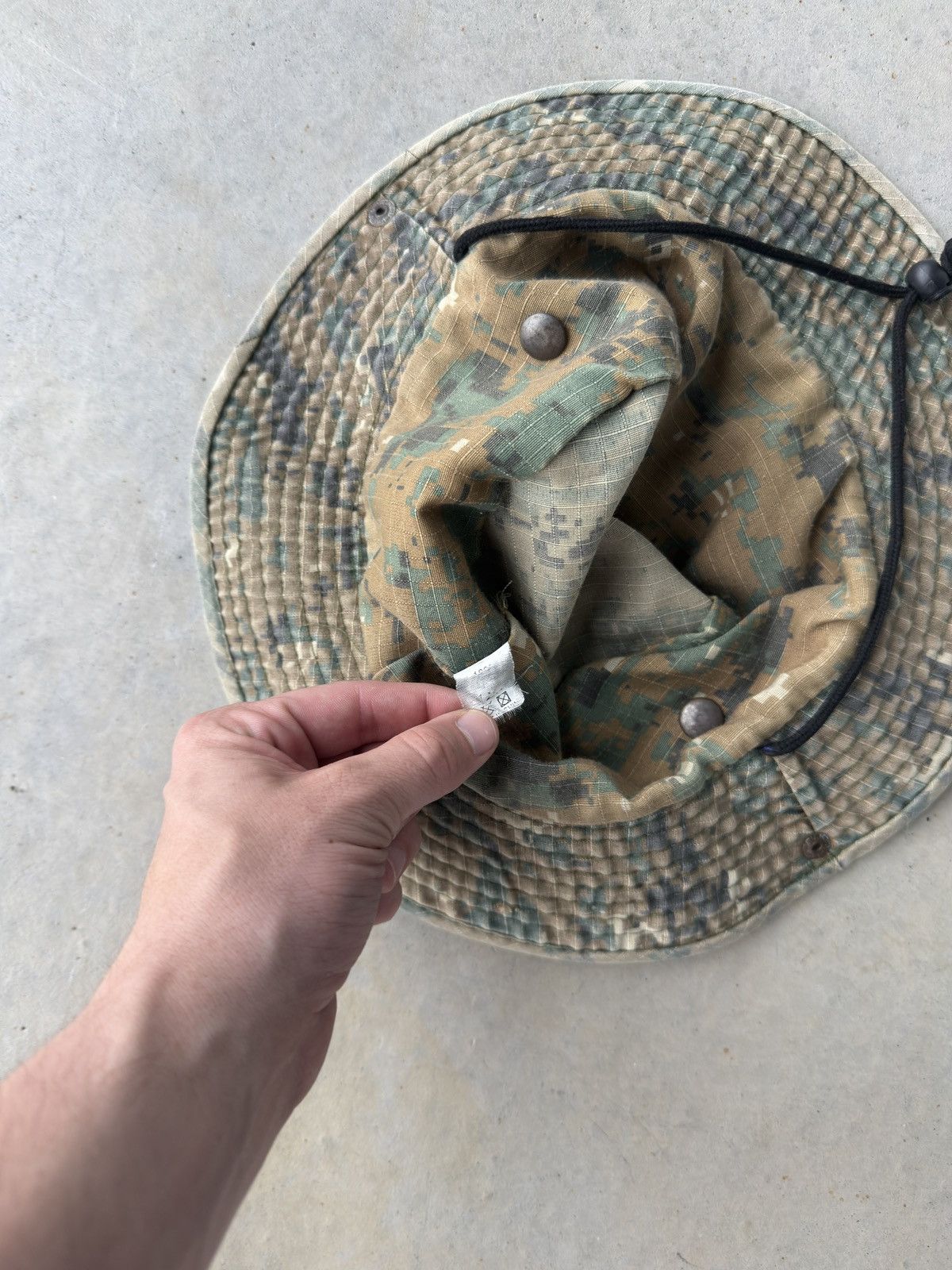 Other Vintage Digital Camo Military Bucket Hat Size ONE SIZE - 6 Thumbnail