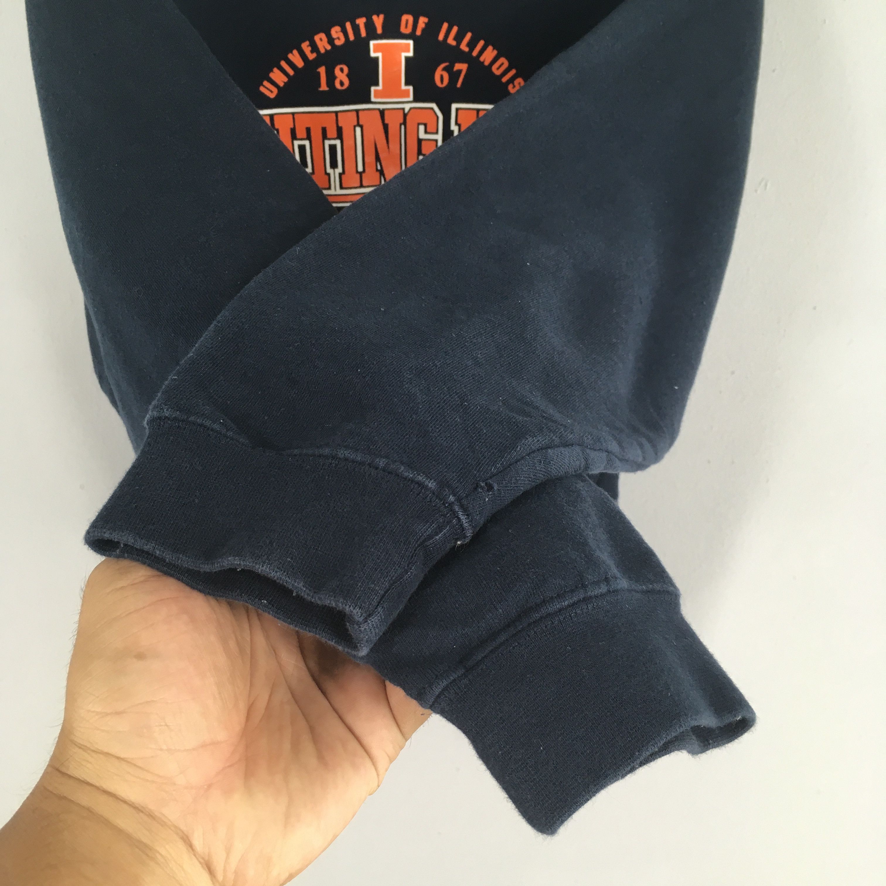 Vintage Vintage University Illinois Sweatshirt Medium Size US M / EU 48-50 / 2 - 4 Thumbnail