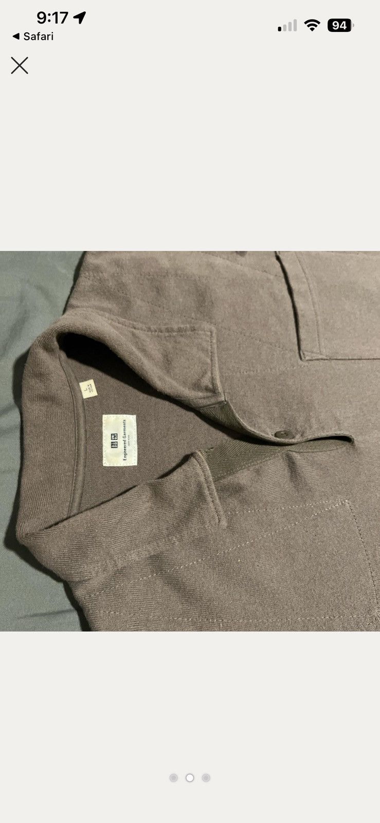Engineered Garments × Uniqlo Uniqlo x Engineered Garments Size US L / EU 52-54 / 3 - 2 Thumbnail