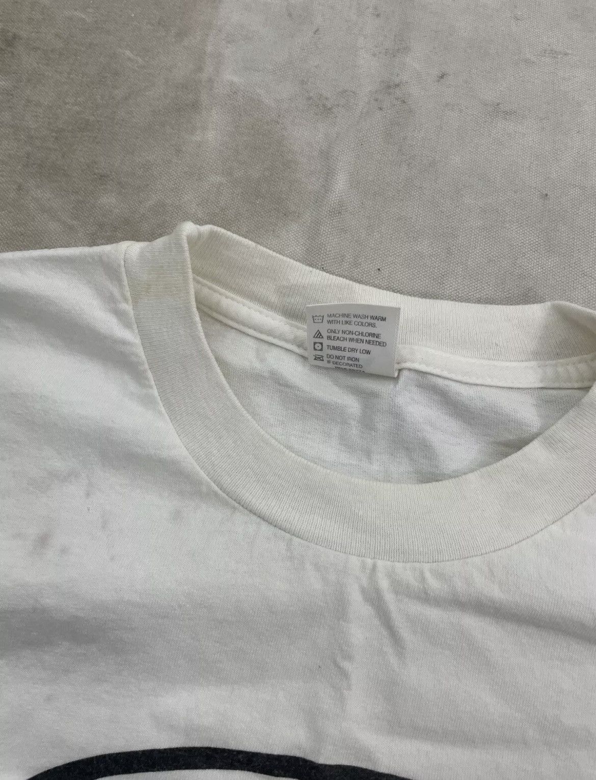 Harold Hunter autographed tee Mike Sinclair Malcolm Watson