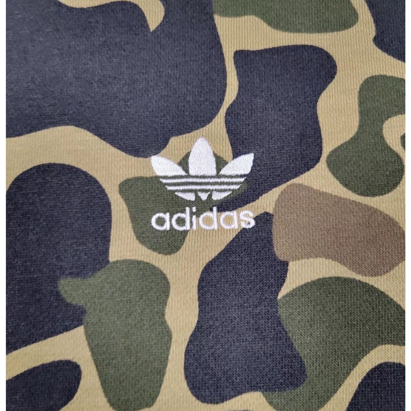 Kith ADIDAS ORGINALS TREFOIL CAMO ARMY GREEN SWEATSHIRT L Size US XL / EU 56 / 4 - 3 Thumbnail