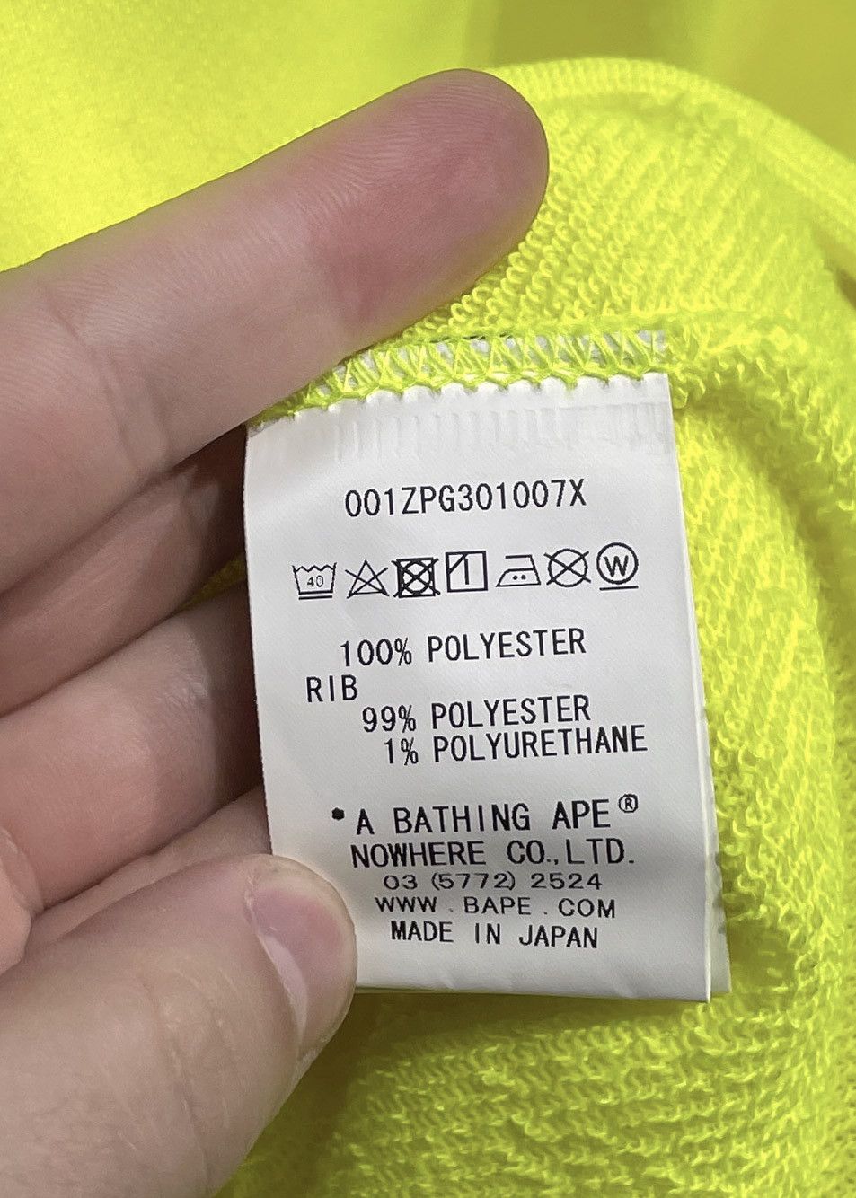 Bape Bape Neon Yellow Shark Full Zip-up Hoodie Size US XL / EU 56 / 4 - 9 Thumbnail