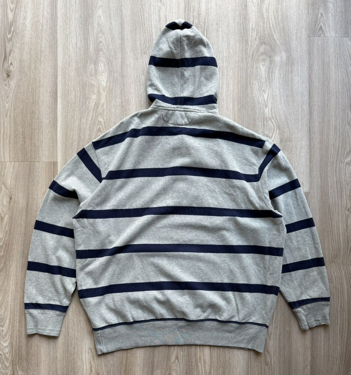 Polo Ralph Lauren Vintage Polo Ralph Lauren Striped Hoodie Size US XL / EU 56 / 4 - 10 Thumbnail