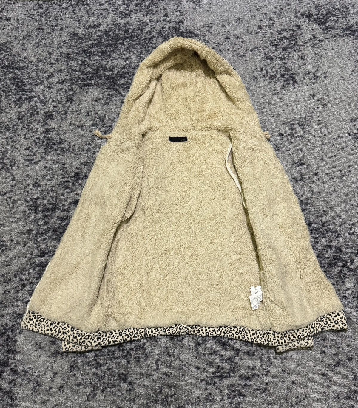 Hysteric Glamour Leshop leopard sherpa grunge ifsixwasnine Fur Hoodie Size US M / EU 48-50 / 2 - 2 Thumbnail