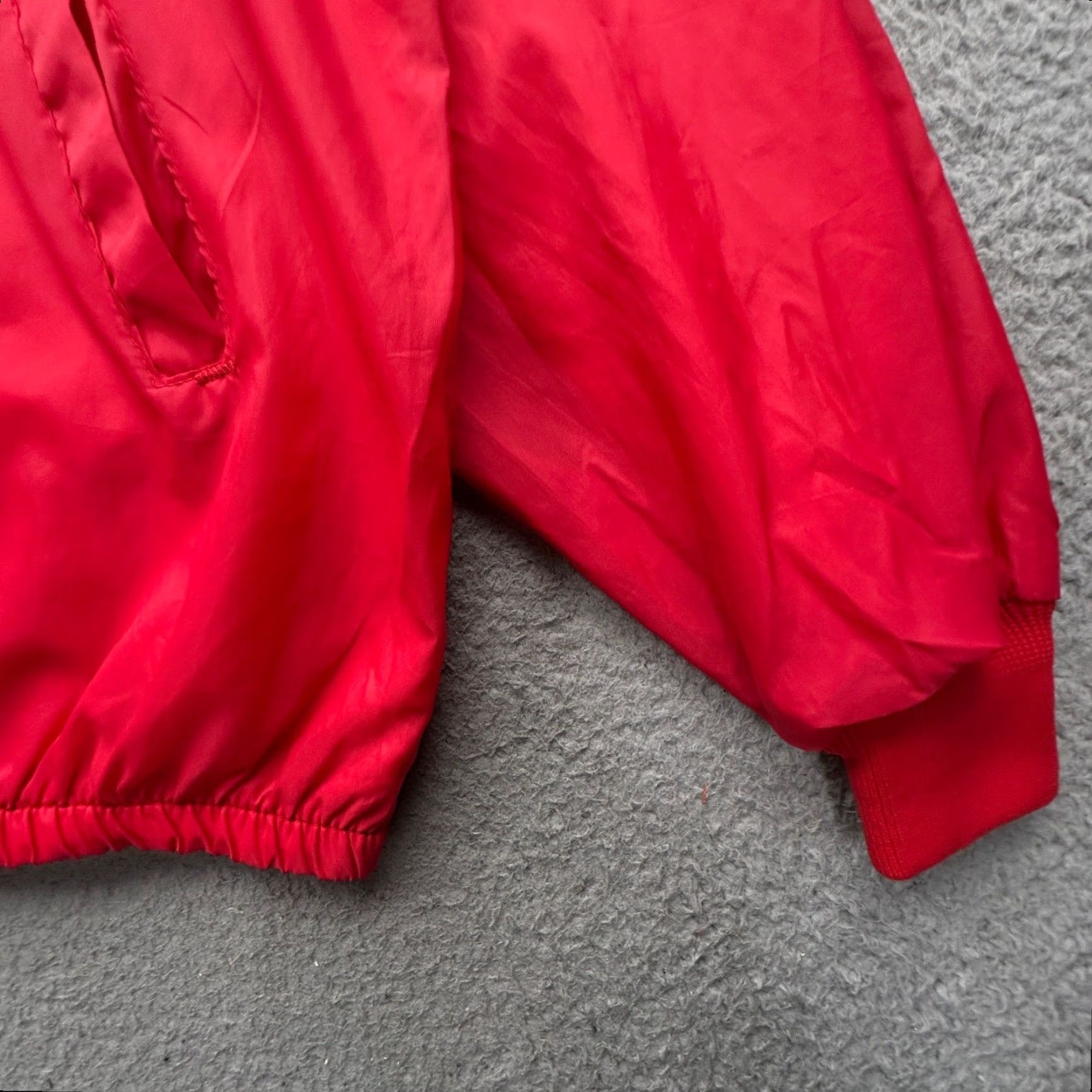 Coach VINTAGE 80s 90s K-Products Lined Coach Jacket Snap Button Mens XL USA Made Red coat Jacket Size US XL / EU 56 / 4 - 7 Thumbnail