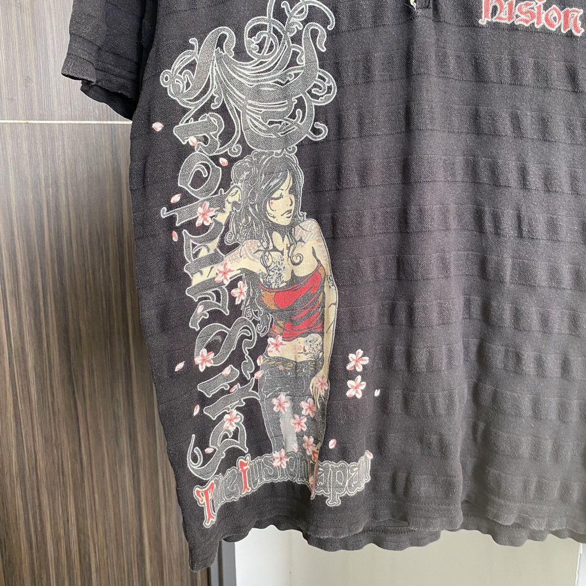 Bullet Noise Vintage Faded Y2K Bullet Noise ERD GRUNGE THRASHED OG TEE Size US L / EU 52-54 / 3 - 4 Thumbnail