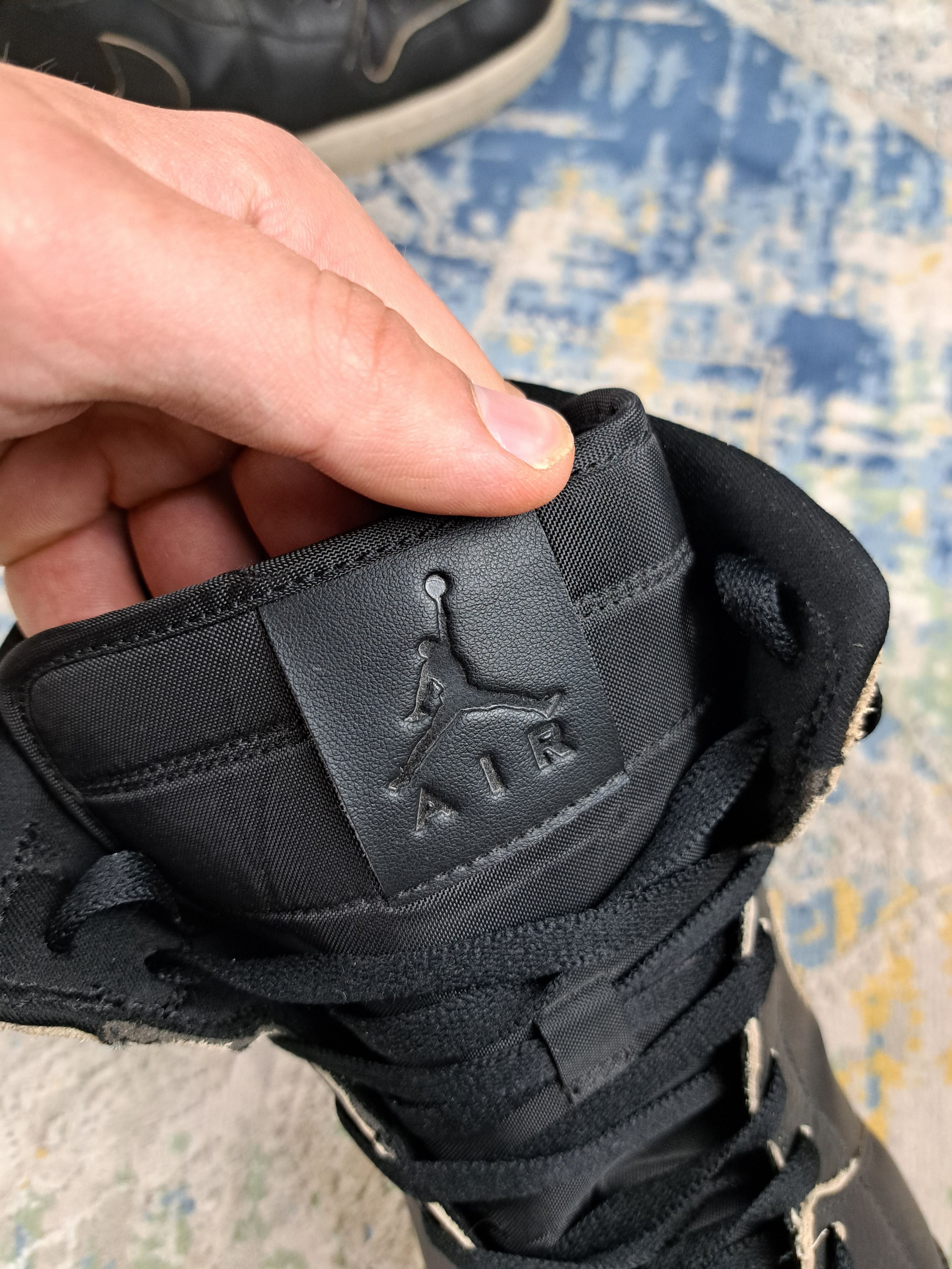 Jordan Brand ❗️17 US❗️Nike Air Jordan High Black Desert Sand Big Size Size US 15 / EU 48 - 10 Thumbnail