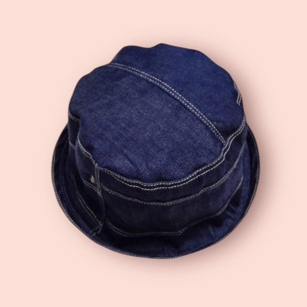 Japanese Brand × Vintage RARE VINTAGE JAPAN DENIM BUCKET HAT Size ONE SIZE - 12 Thumbnail