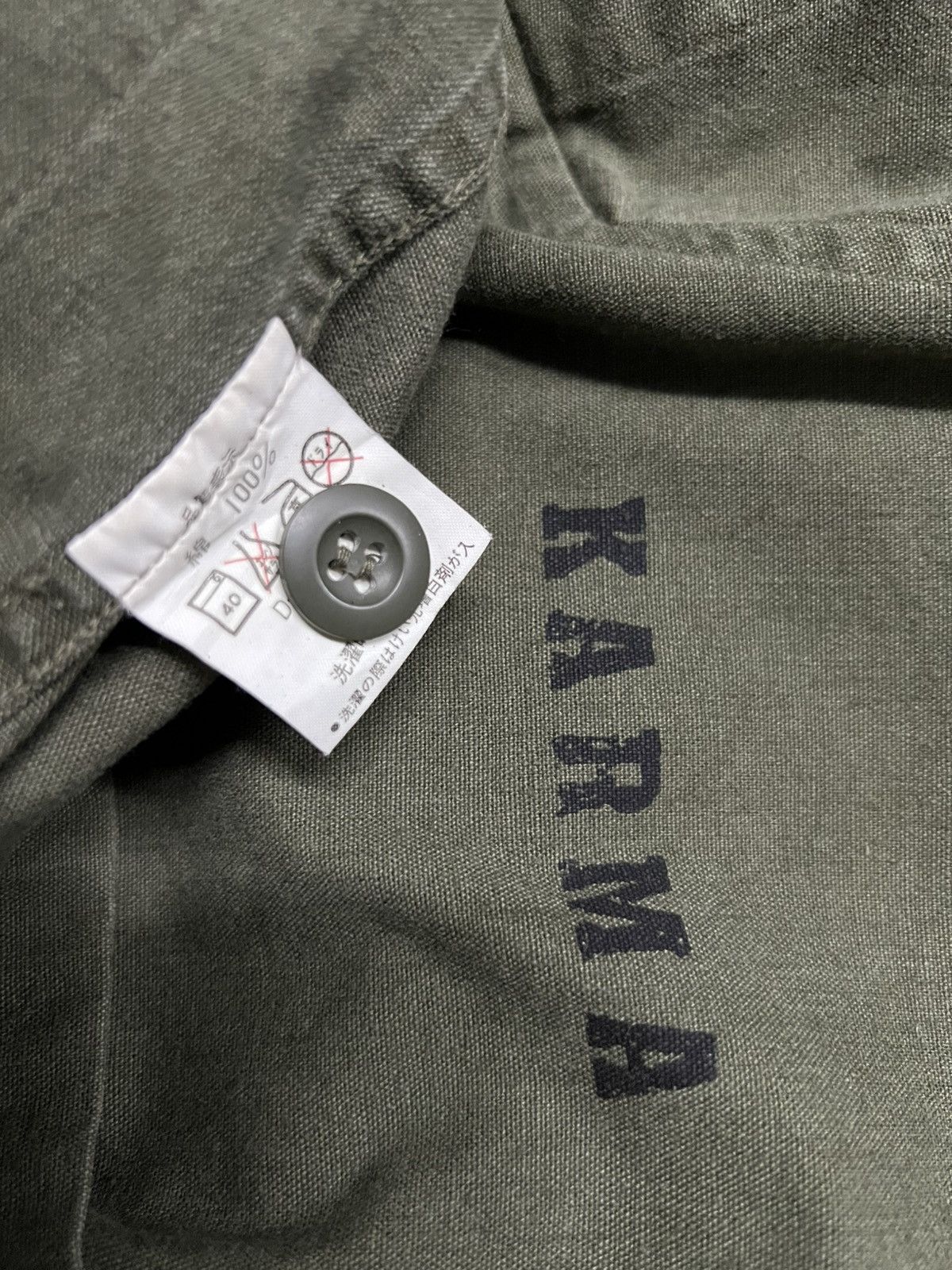 Japanese Brand Vintage KARMA Rip Off USN Anorak Smock Military Jacket Size US XXL / EU 58 / 5 - 10 Thumbnail