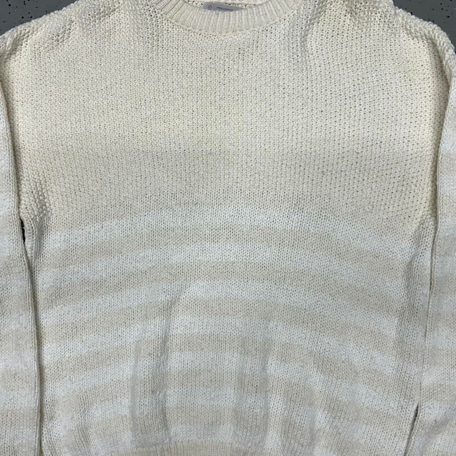 Other Cream and white striped VTG John Douglas sweater Size M / US 6-8 / IT 42-44 - 2 Thumbnail