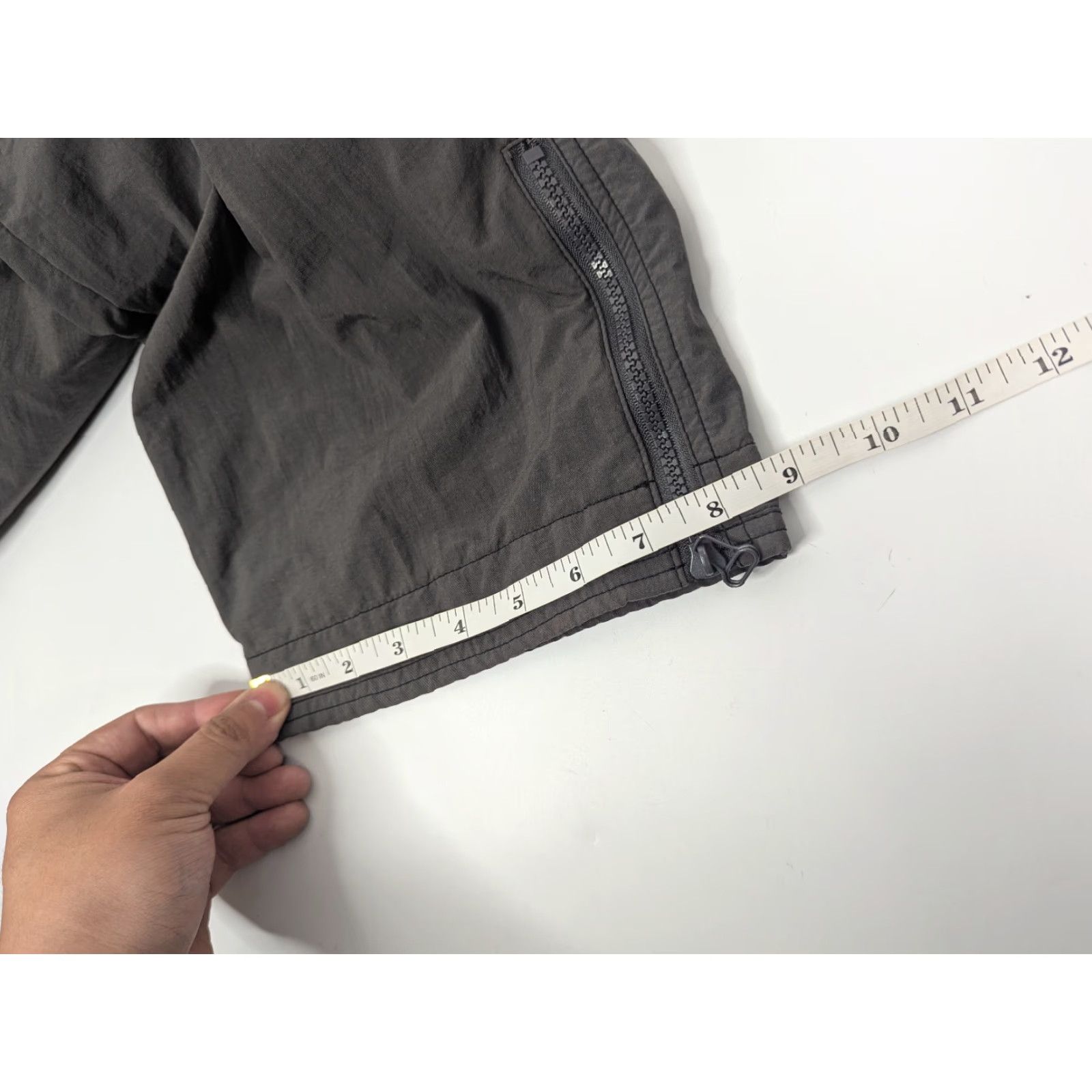 Vintage VINTAGE Nesi AG Pants Men Cargo Pocket 30 Grey Lined Relaxed 90s Grunge Punk Outdoor Nylon Tapered Street Skater Workwear Casual Mens Size US 33 - 7 Thumbnail