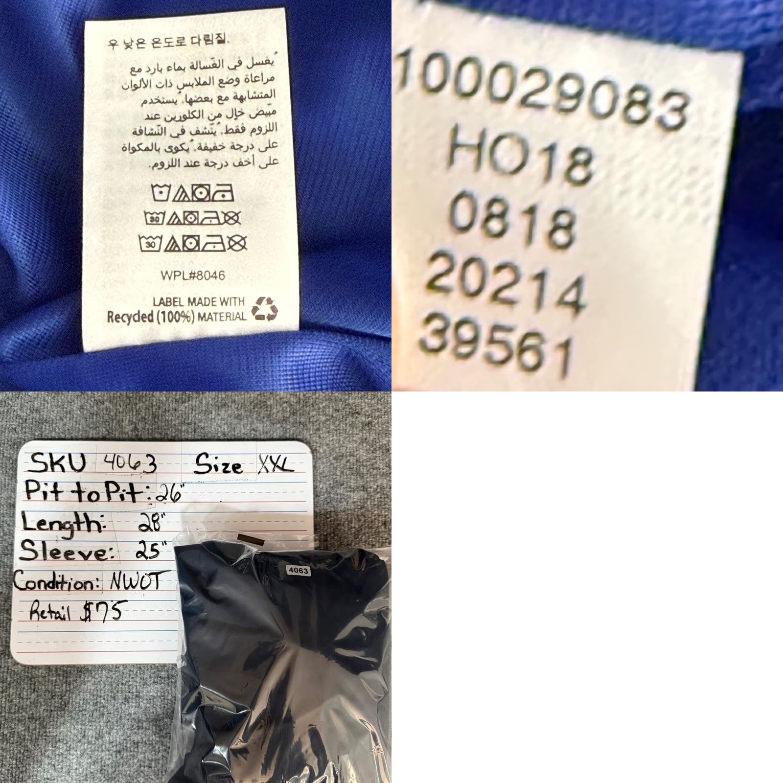 Vintage VINTAGE? No. Size US XXL / EU 58 / 5 - 8 Thumbnail