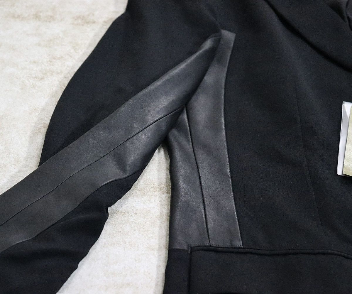 Yohji Yamamoto Yohji Yamamoto 09ss “Peace of shit” Leather Blazer Jacket Size 50S - 7 Thumbnail