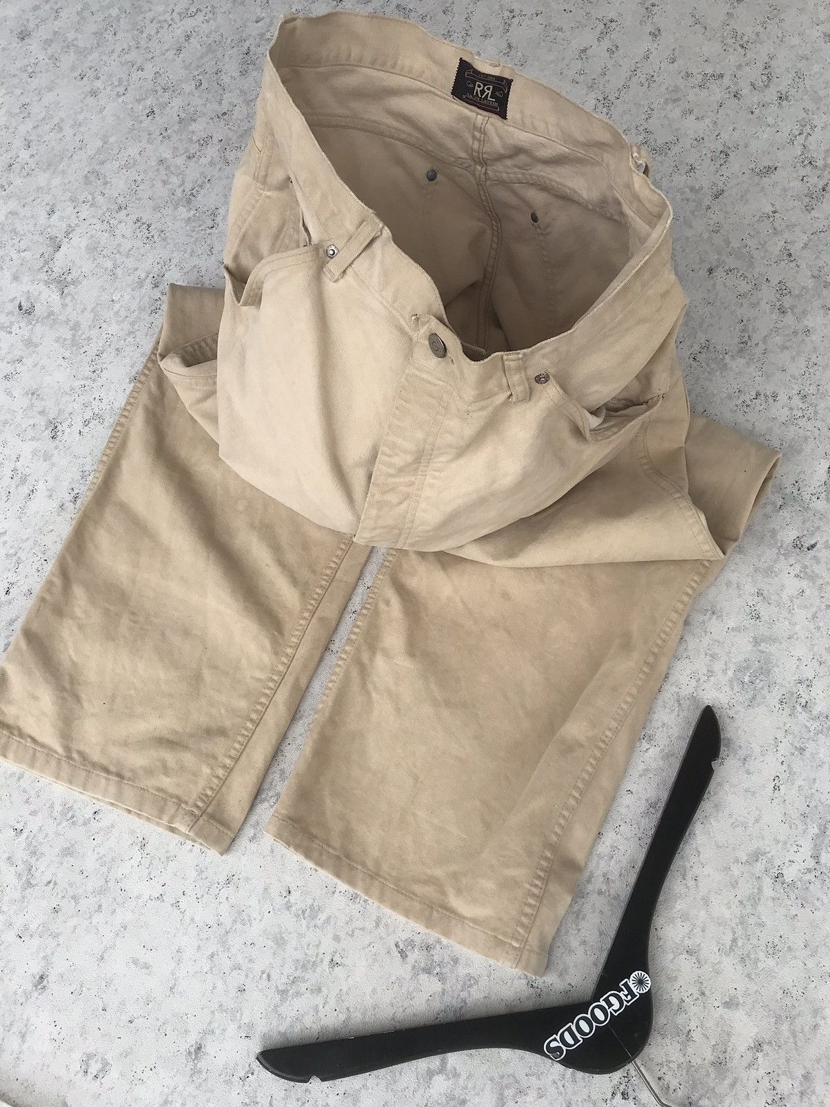 Polo Ralph Lauren × RRL Ralph Lauren × Vintage Vintage RRL Duck Canvas Carpenter Pants Size US 36 / EU 52 - 6 Thumbnail