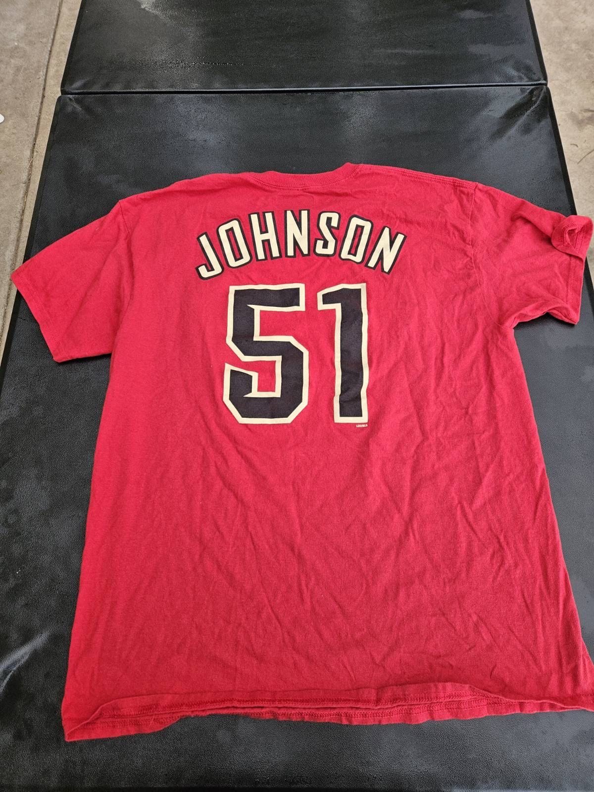 Majestic Arizona Diamondbacks Randy Johnson Majestic Tee Size US L / EU 52-54 / 3 - 2 Thumbnail