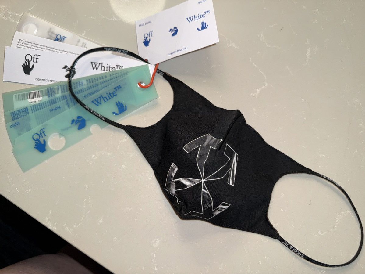 Off-White Off White Face Mask, face covering NEW! Genuine! L/XL Unisex Size ONE SIZE - 1 Thumbnail