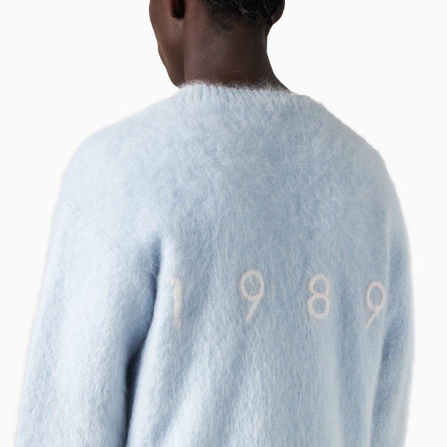 1989 STUDIO o1d2blof1124 V-Neck Cardigan in Sky Blue Size US XS / EU 42 / 0 - 4 Thumbnail