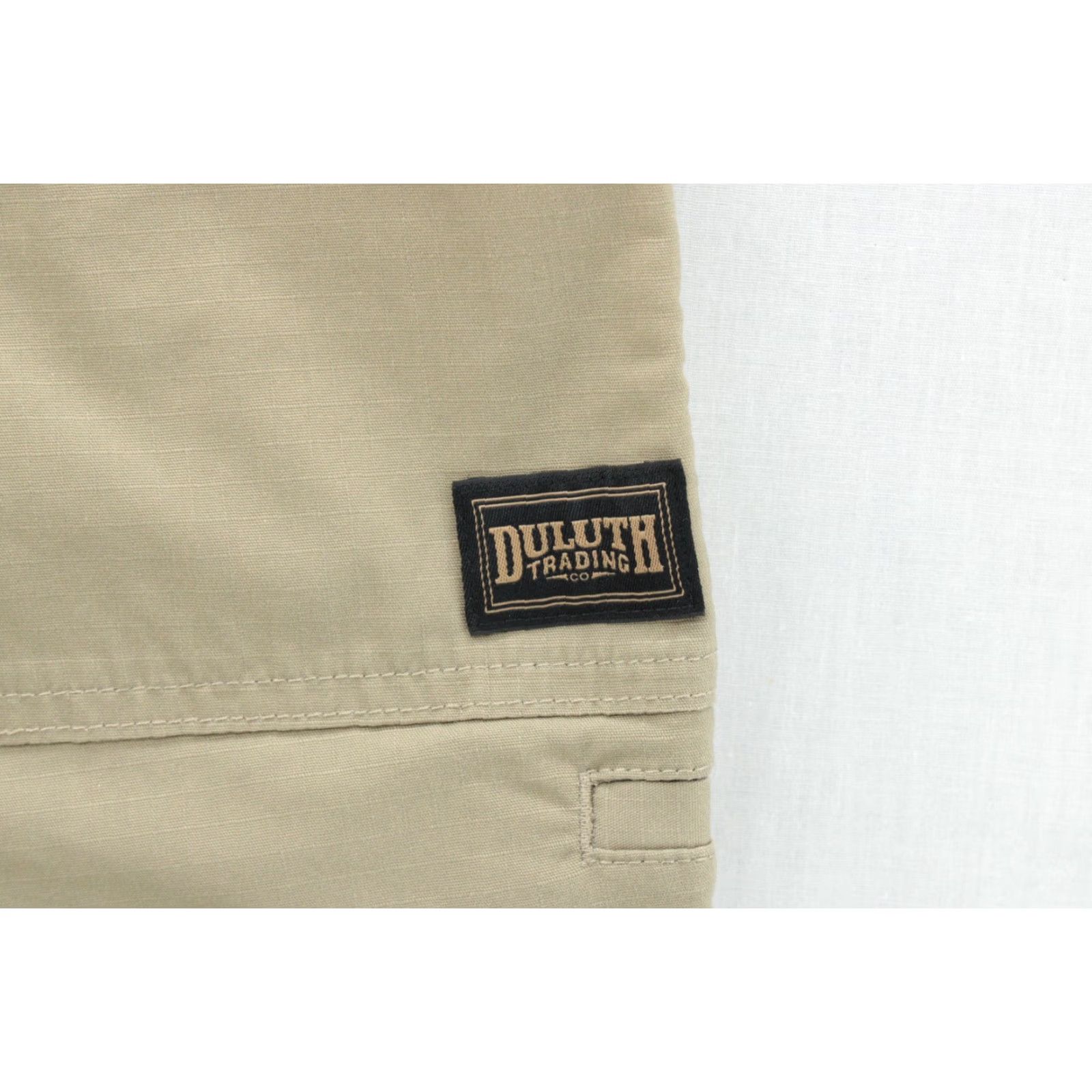 Vintage Duluth Mens Shorts 38 Khaki Ripstop Cargo Work Utility Outdoor Collection Cargo Pocket 38 Beige Clothing Shirt? Size US 38 / EU 54 - 5 Thumbnail