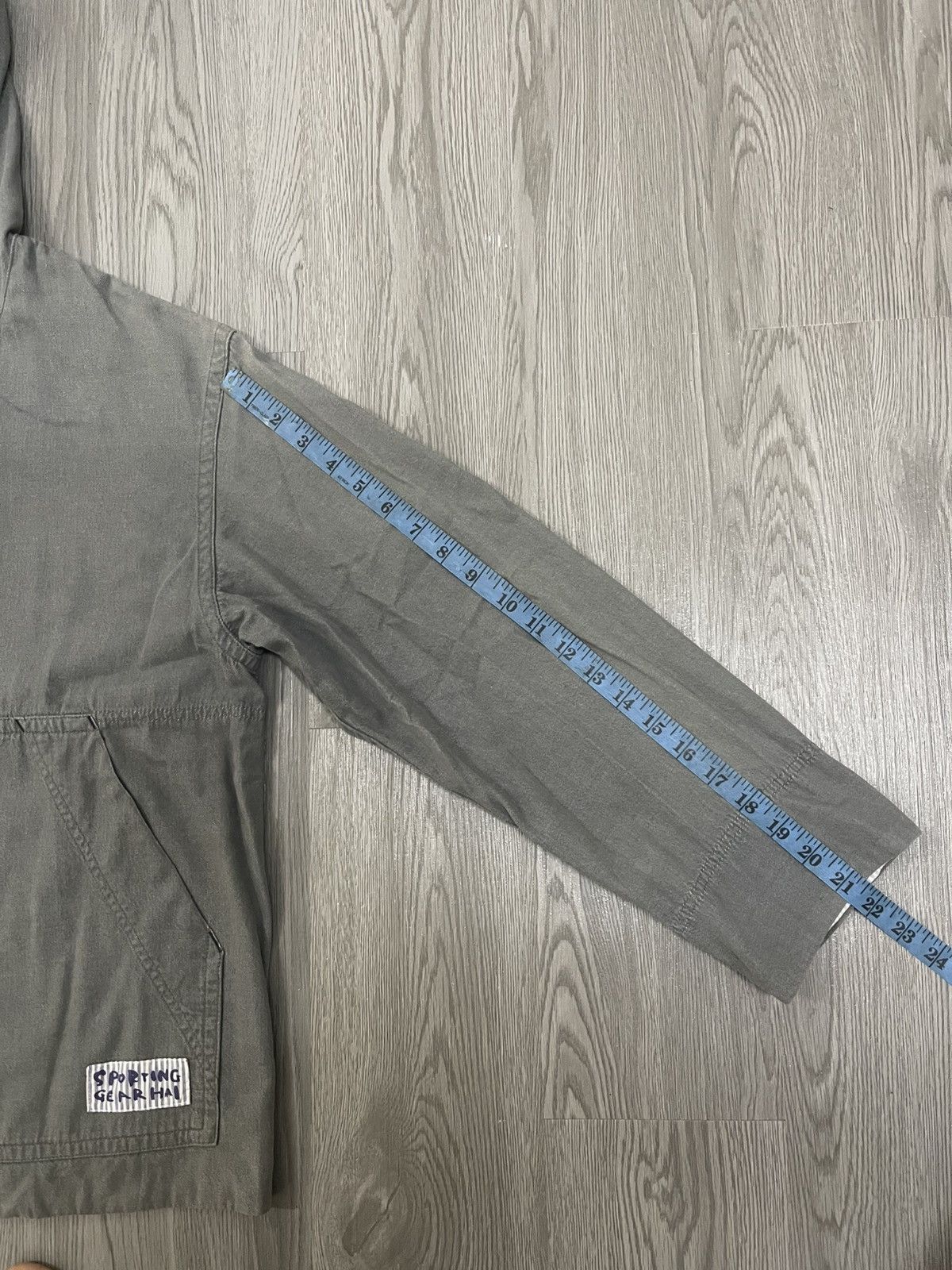 Hai Sporting Gear × Issey Miyake × Japanese Brand Hai Sporting Gear Cotton Denim Jacket Size US M / EU 48-50 / 2 - 12 Thumbnail