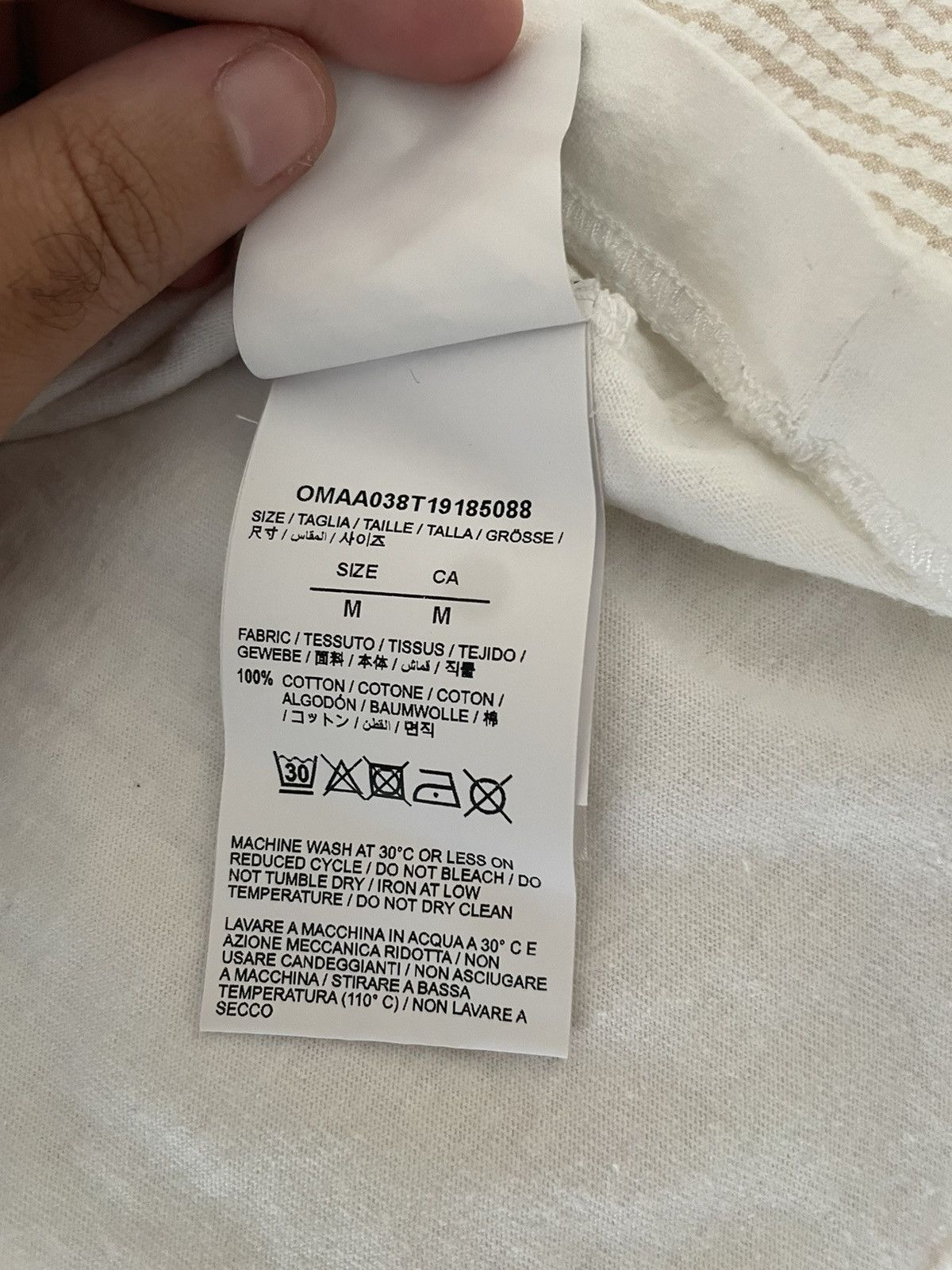 Fragment Design × Off-White Off-White x Fragment Design Cereal T-Shirt Size US M / EU 48-50 / 2 - 6 Thumbnail