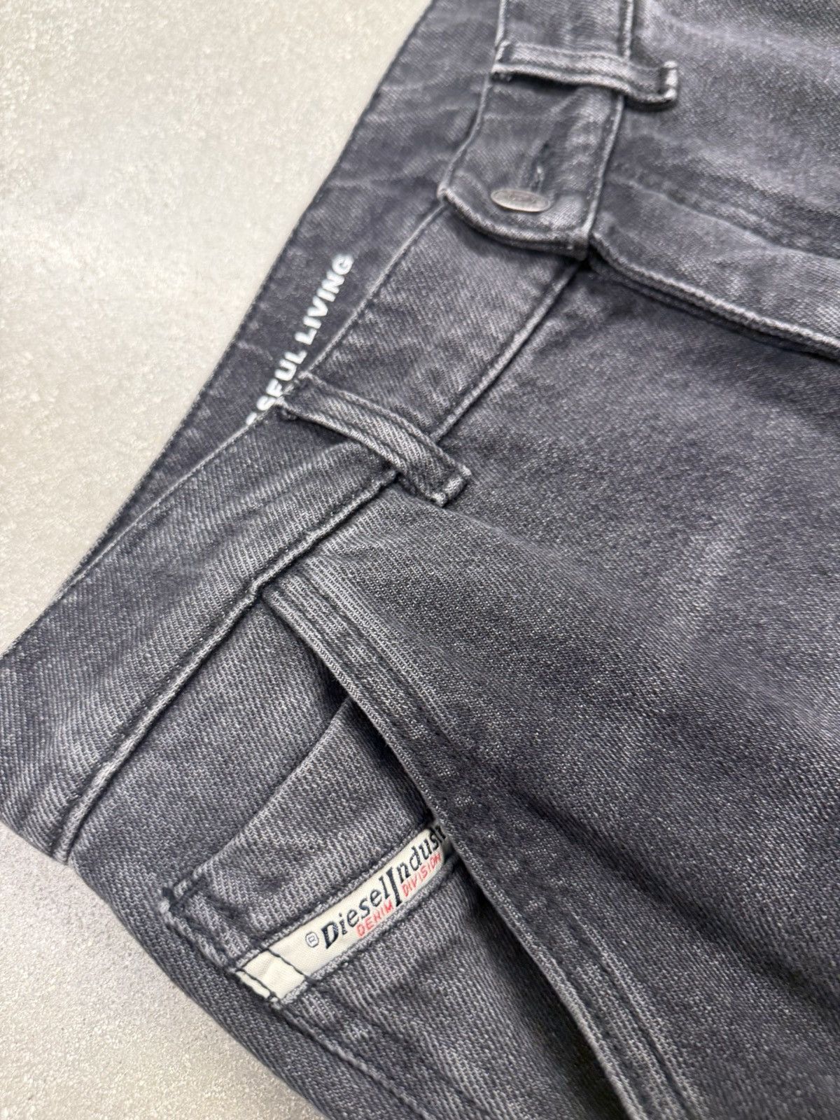 Diesel Diesel D-sire Cargo Pant Denim Size US 30 / EU 46 - 2 Thumbnail