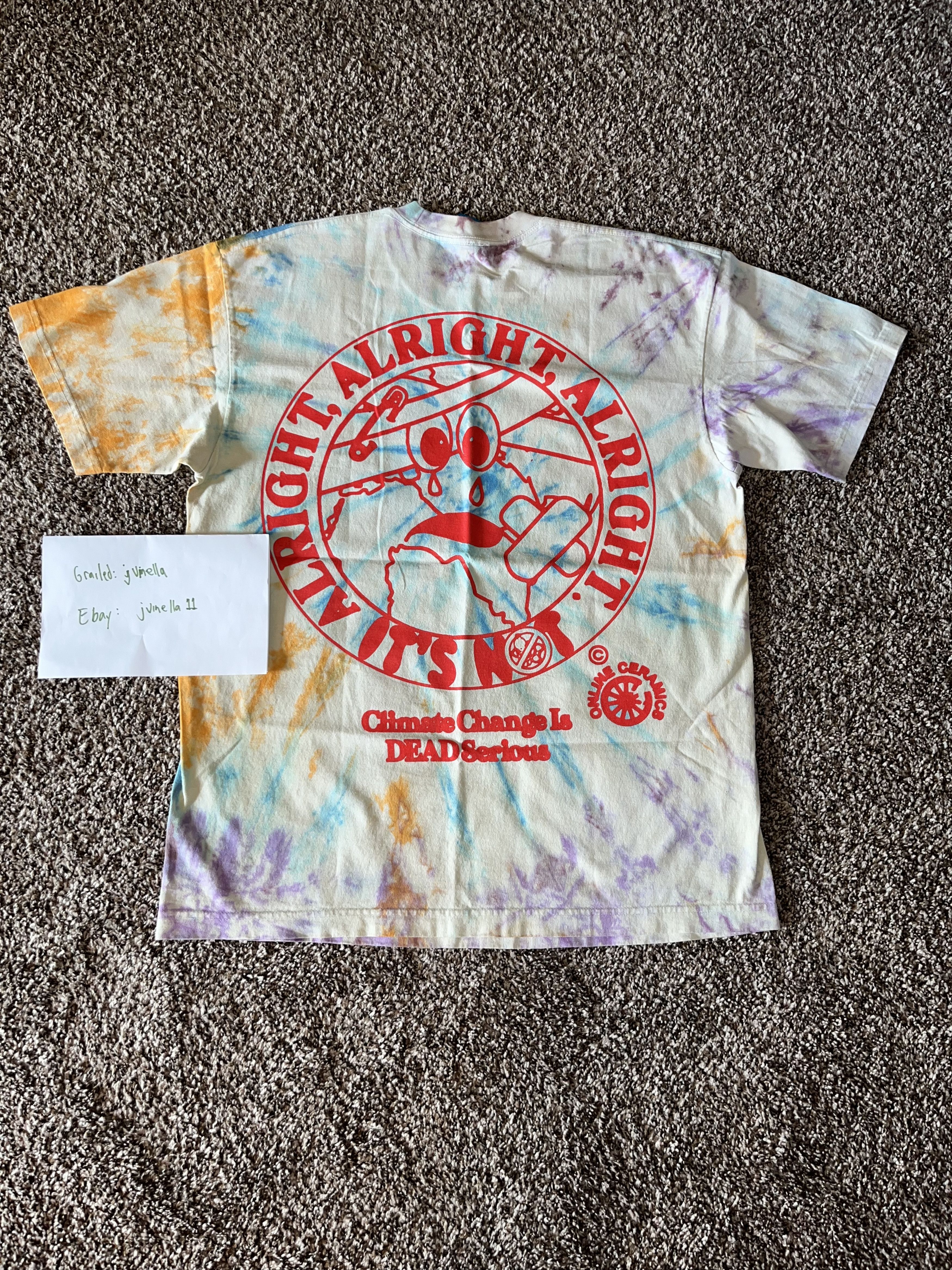 Online Ceramics Online ceramics dead serious tee size L brand new Size US L / EU 52-54 / 3 - 2 Thumbnail