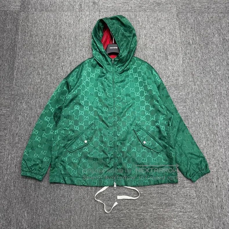 Gucci Gucci Double G full-printed windbreaker jacket Size US M / EU 48-50 / 2 - 1 Thumbnail