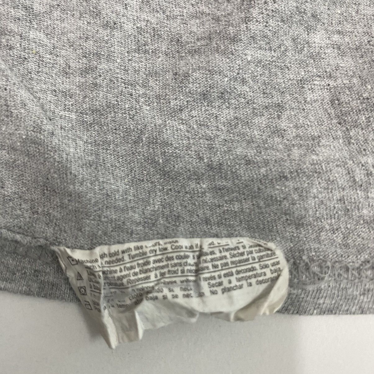 Champion × Designer × Vintage - Vintage CHAMPION T-shirt/Cut & Sewn Gray XL Size US XL / EU 56 / 4 - 9 Thumbnail