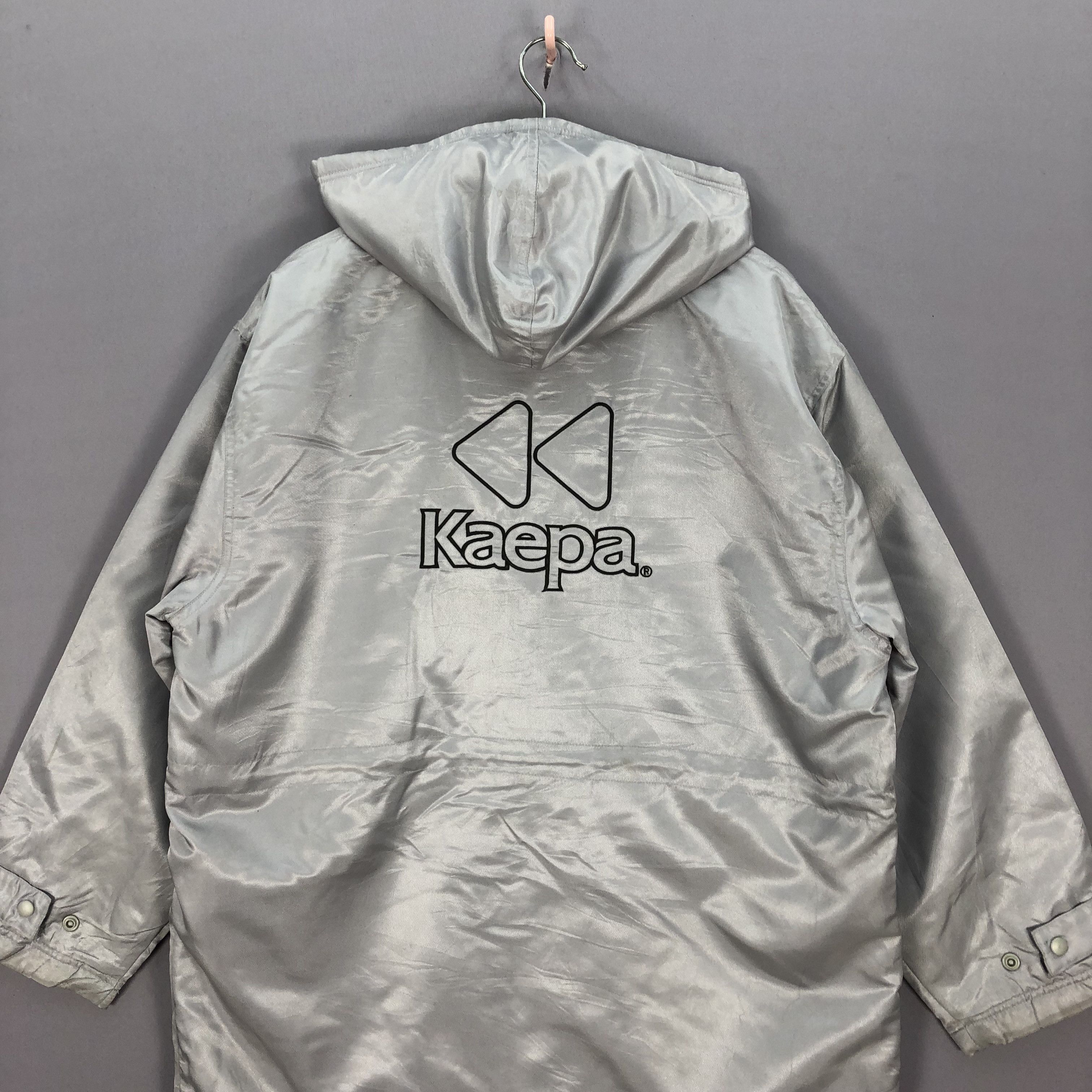 Japanese Brand × Vintage Vintage 90s Kaepa Fleece Fur Coach Long Jackets Size US XL / EU 56 / 4 - 4 Thumbnail