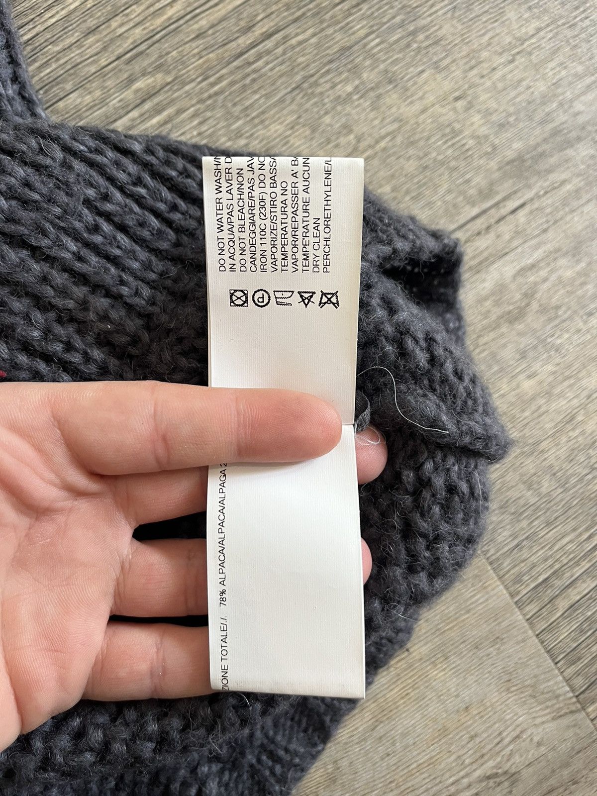 Rick Owens Rick Owens mohair f/w 2013 plinth alpaca sweater Size US S / EU 44-46 / 1 - 8 Thumbnail