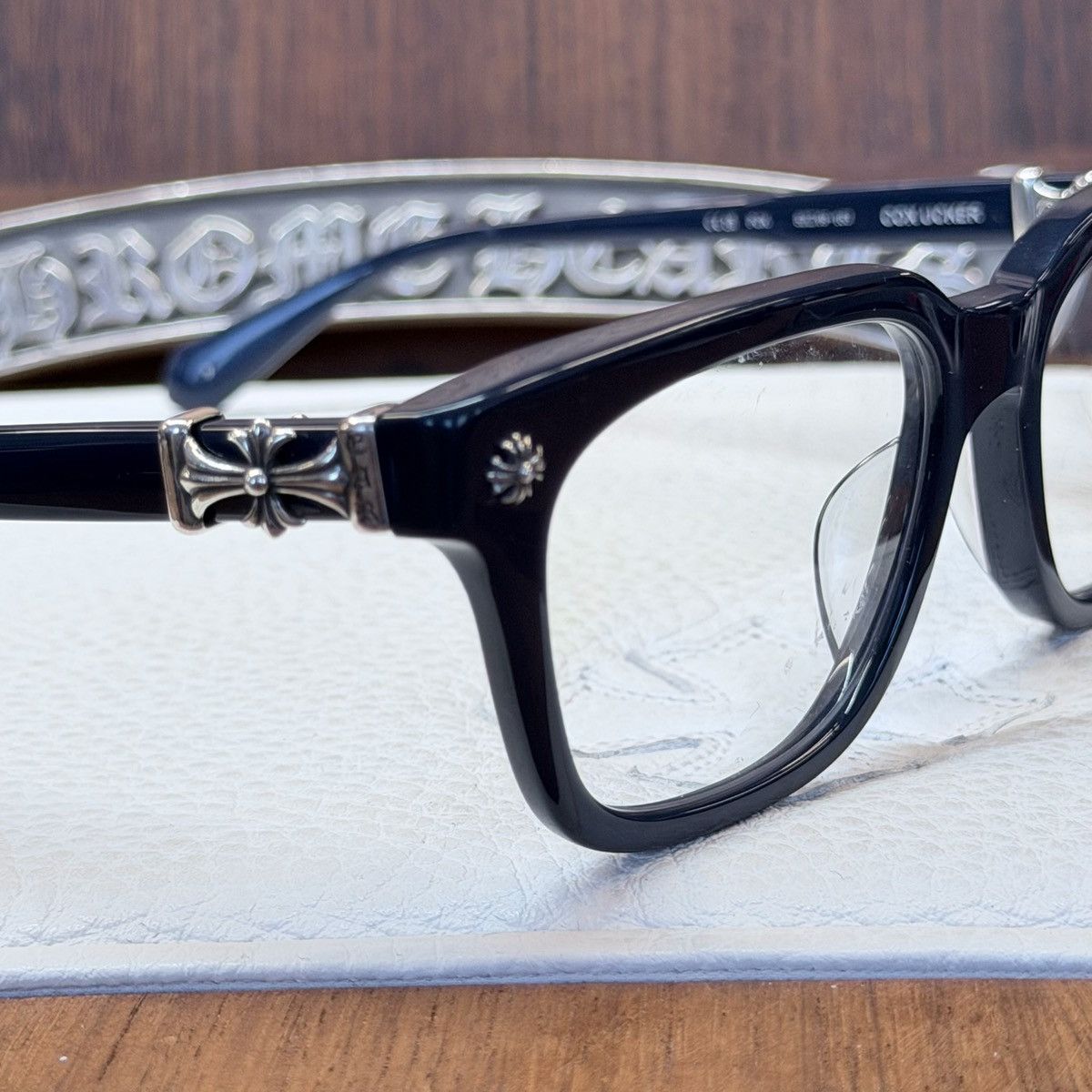 Chrome Hearts Chrome Hearts COX UCKER Glasses Size ONE SIZE - 6 Thumbnail