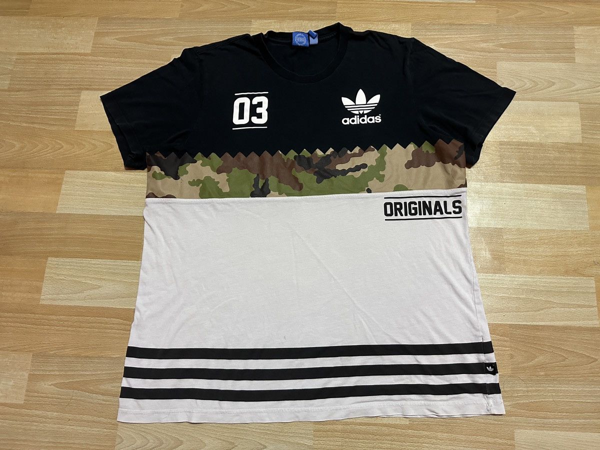 Adidas Adidas Camo Rare Tee Size US XL / EU 56 / 4 - 1 Thumbnail