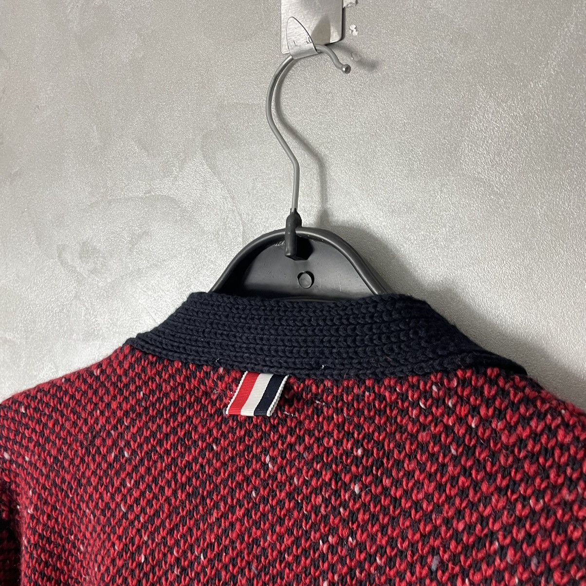 Thom Browne Thom Browne Fish Fair Isle Knit Cardigan Size US M / EU 48-50 / 2 - 14 Thumbnail