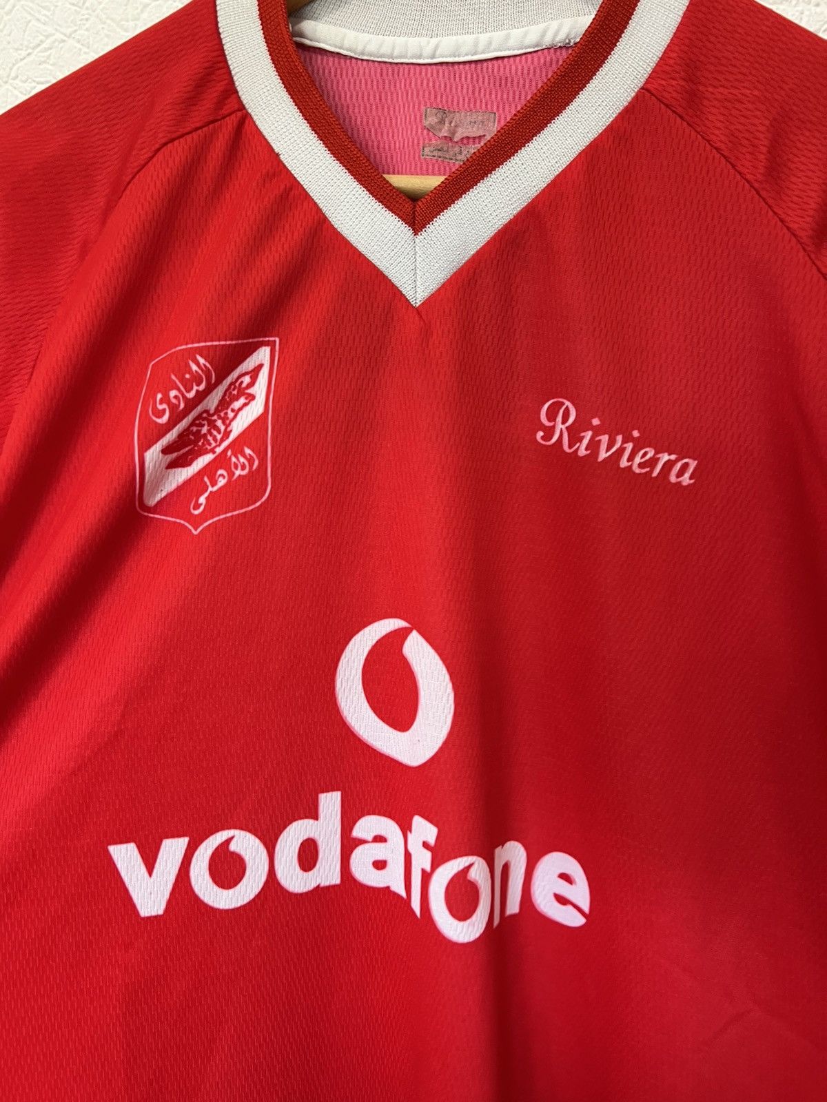 Vintage BELAL Al Ahly 2003 Home Kit Riviera Jersey Shirt Mens Size US XL / EU 56 / 4 - 2 Thumbnail