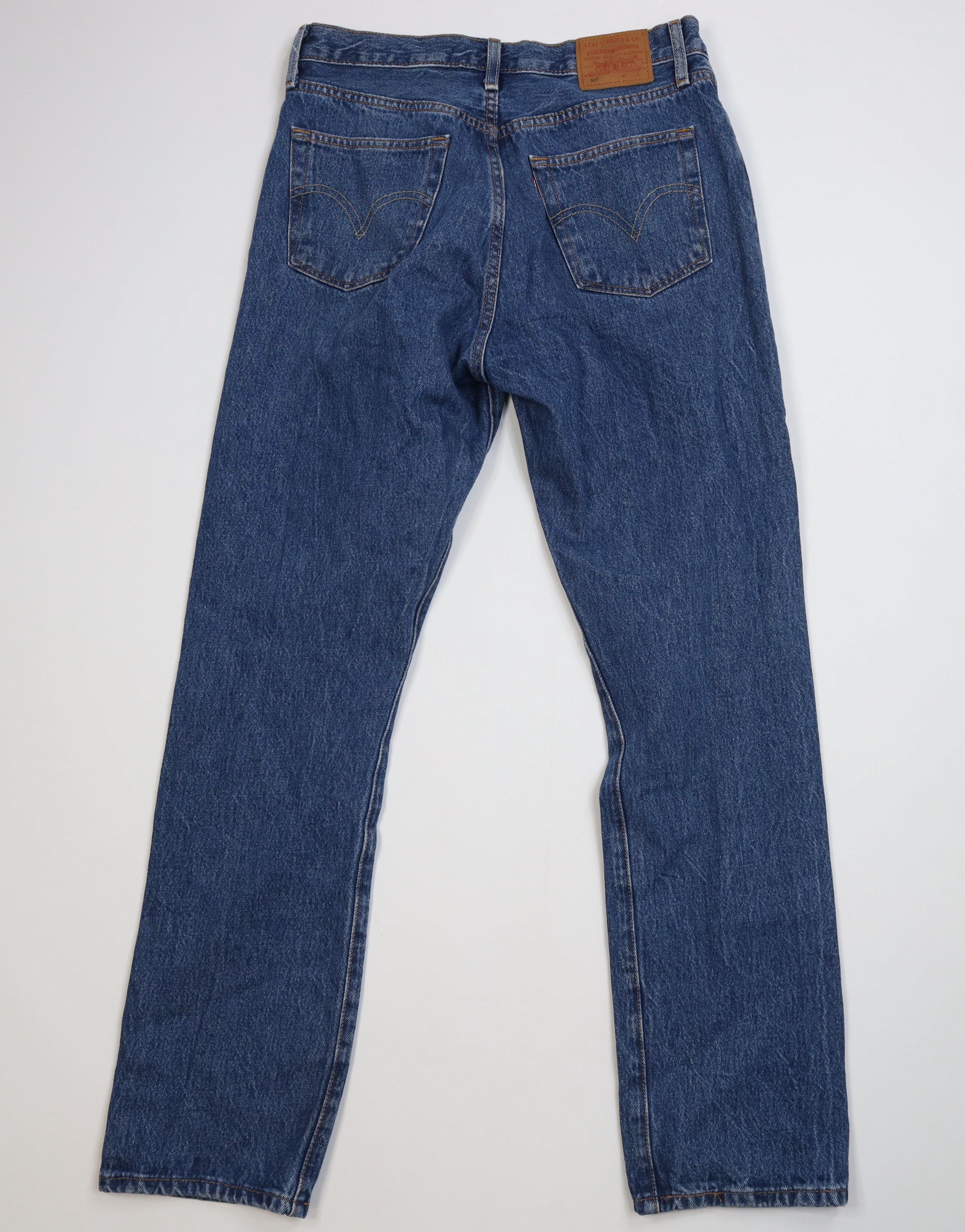 Levi's Vintage Y2K Levis 505 Premium Fly Regular Fit Denim Jeans Size 29" - 8 Thumbnail