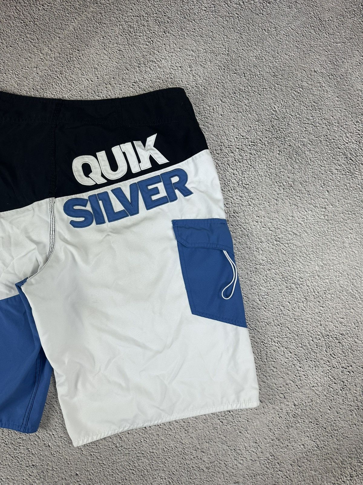 Quiksilver Vintage Quiksilver Baggy Short Big Logo Y2K Size US 34 / EU 50 - 6 Thumbnail