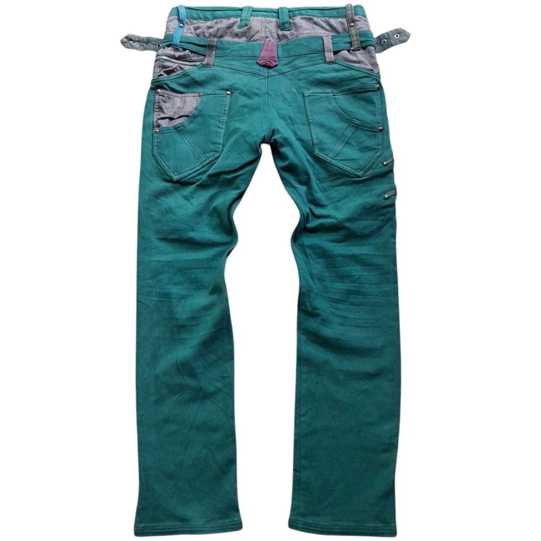 20471120 × Beauty Beast × Hysteric Glamour Japanese double waist punk seditionaries style Size US 31 - 1 Thumbnail
