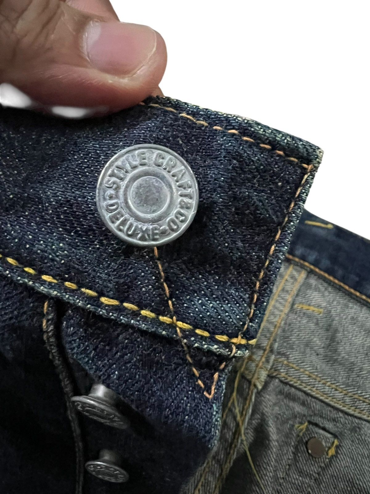 Evisu Vintage Evisu Seagull Lot 2000 No 2 Distress Selvedge Jean Size US 28 / EU 44 - 5 Thumbnail
