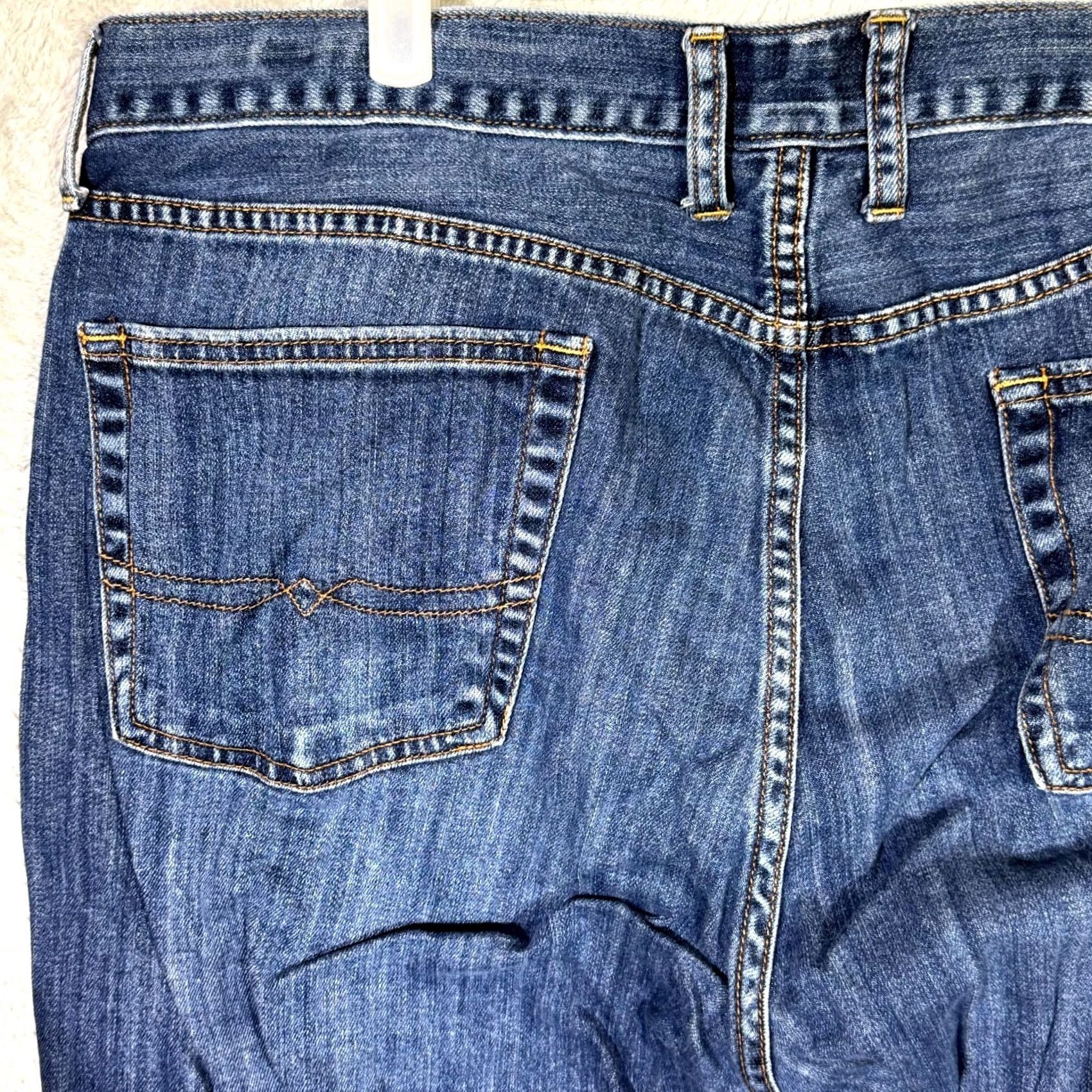 Lucky Brand Lucky Brand 361 Men’s Jeans 40 x 30 Blue Denim Vintage Straight Mid-Rise Stretch Jeans Size US 40 / EU 56 - 6 Thumbnail