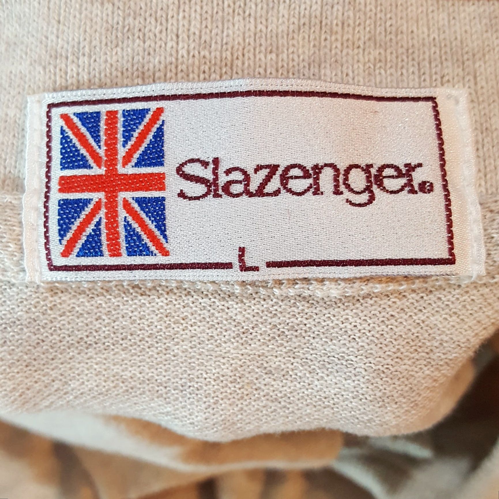 Vintage VINTAGE Slazenger Golf Polo Shirt Mens Large Short Sleeve Gray Cotton Knit 90s Preppy Retro Golf Logo Polo Shirt Size US L / EU 52-54 / 3 - 6 Thumbnail