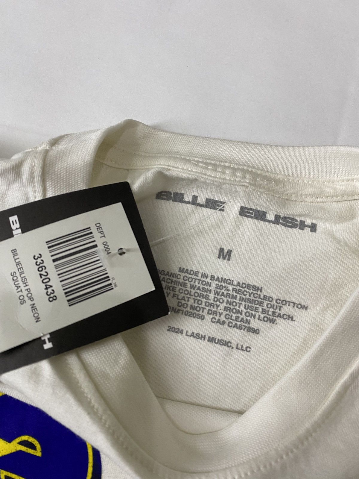 Band Tees BILLIE EILISH TEE. Size US M / EU 48-50 / 2 - 4 Thumbnail