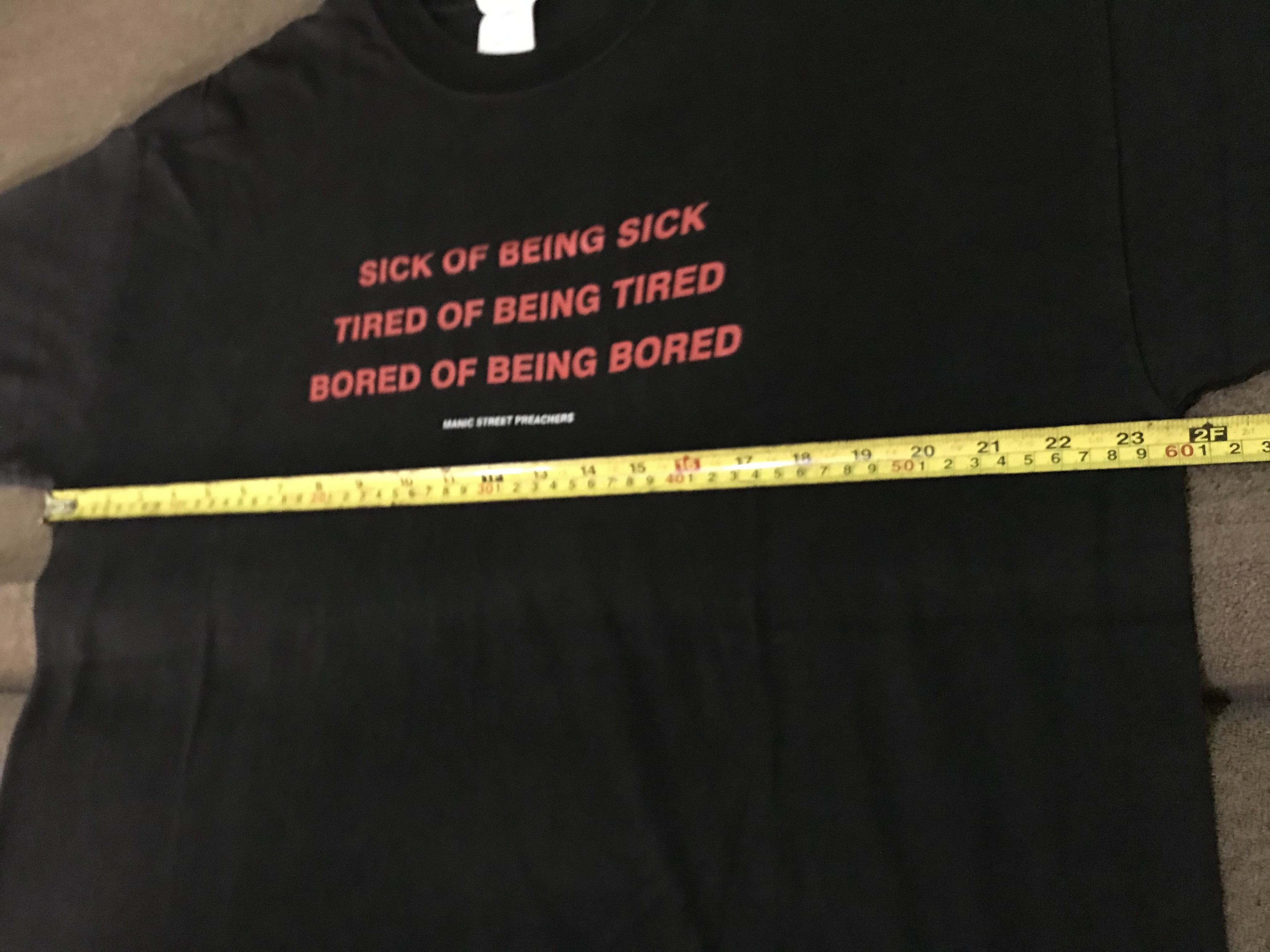 Vintage Manic Street Preachers Shirt Oasis radiohead